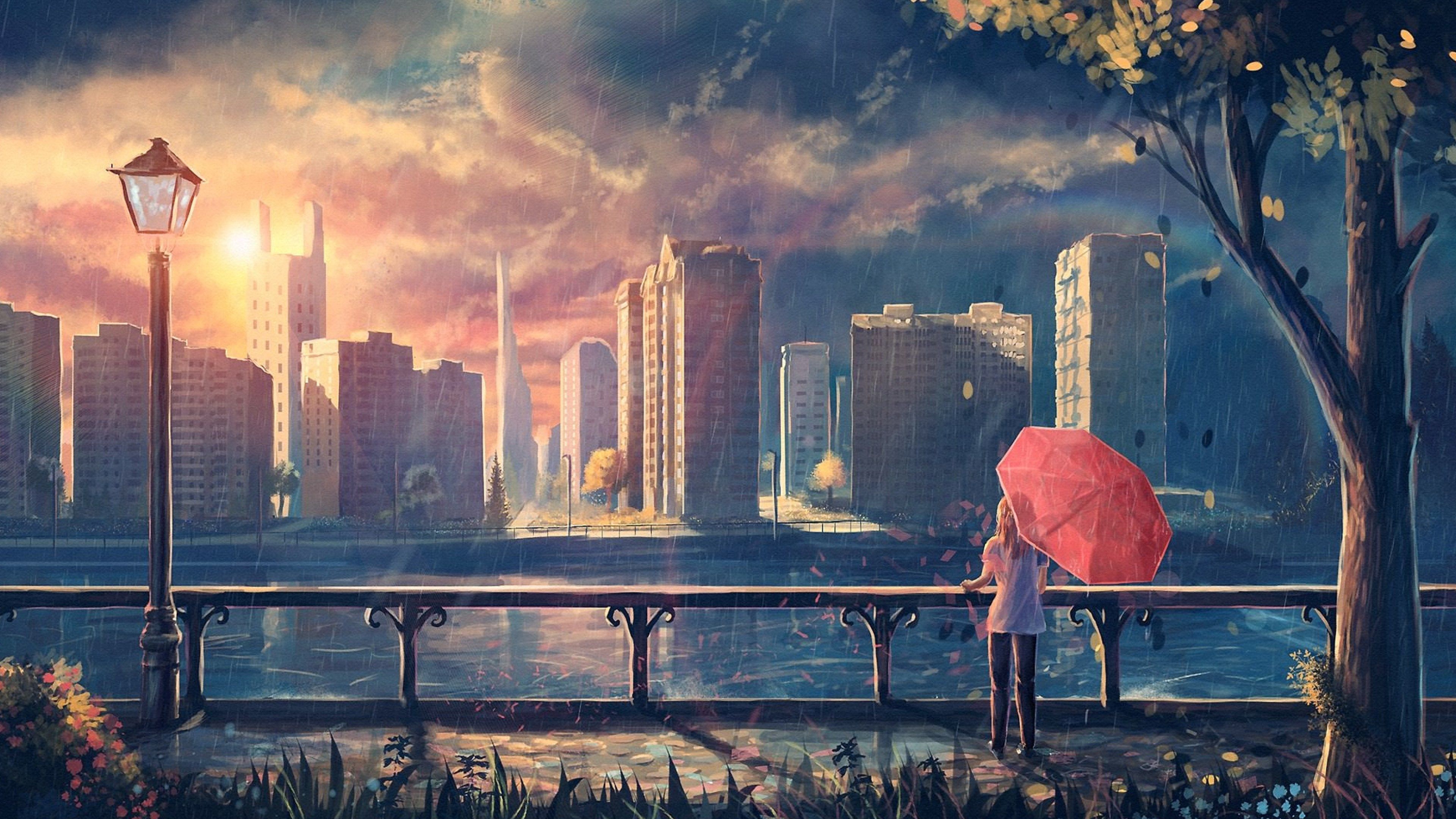 Aesthetic Anime City Wallpapers