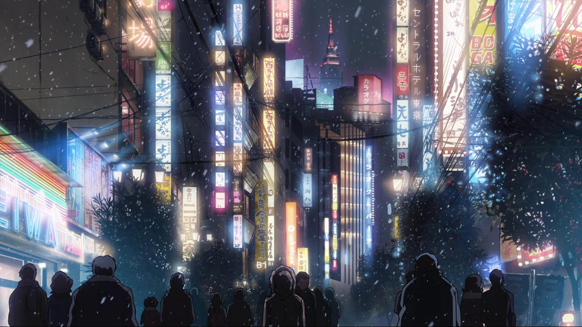 Aesthetic Anime City Wallpapers