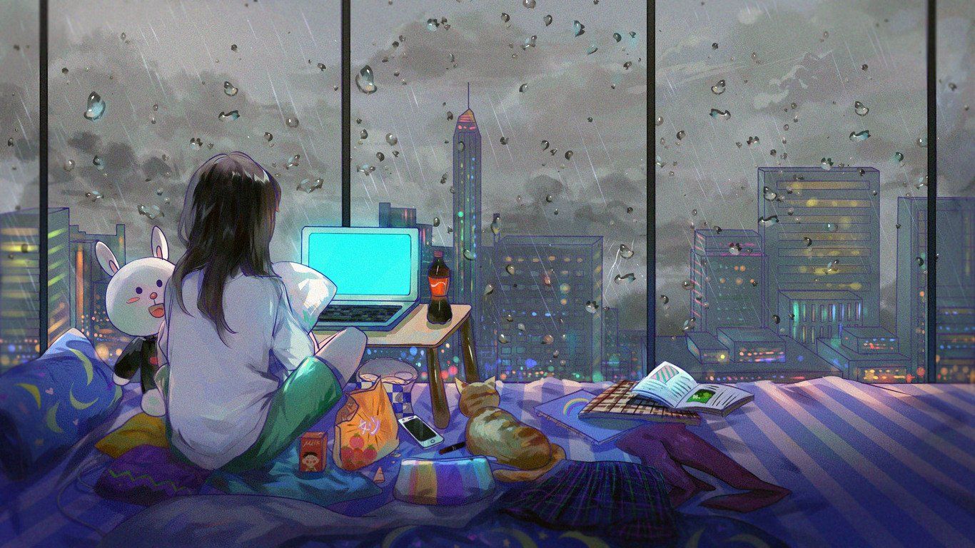 Aesthetic Anime Laptop Wallpapers