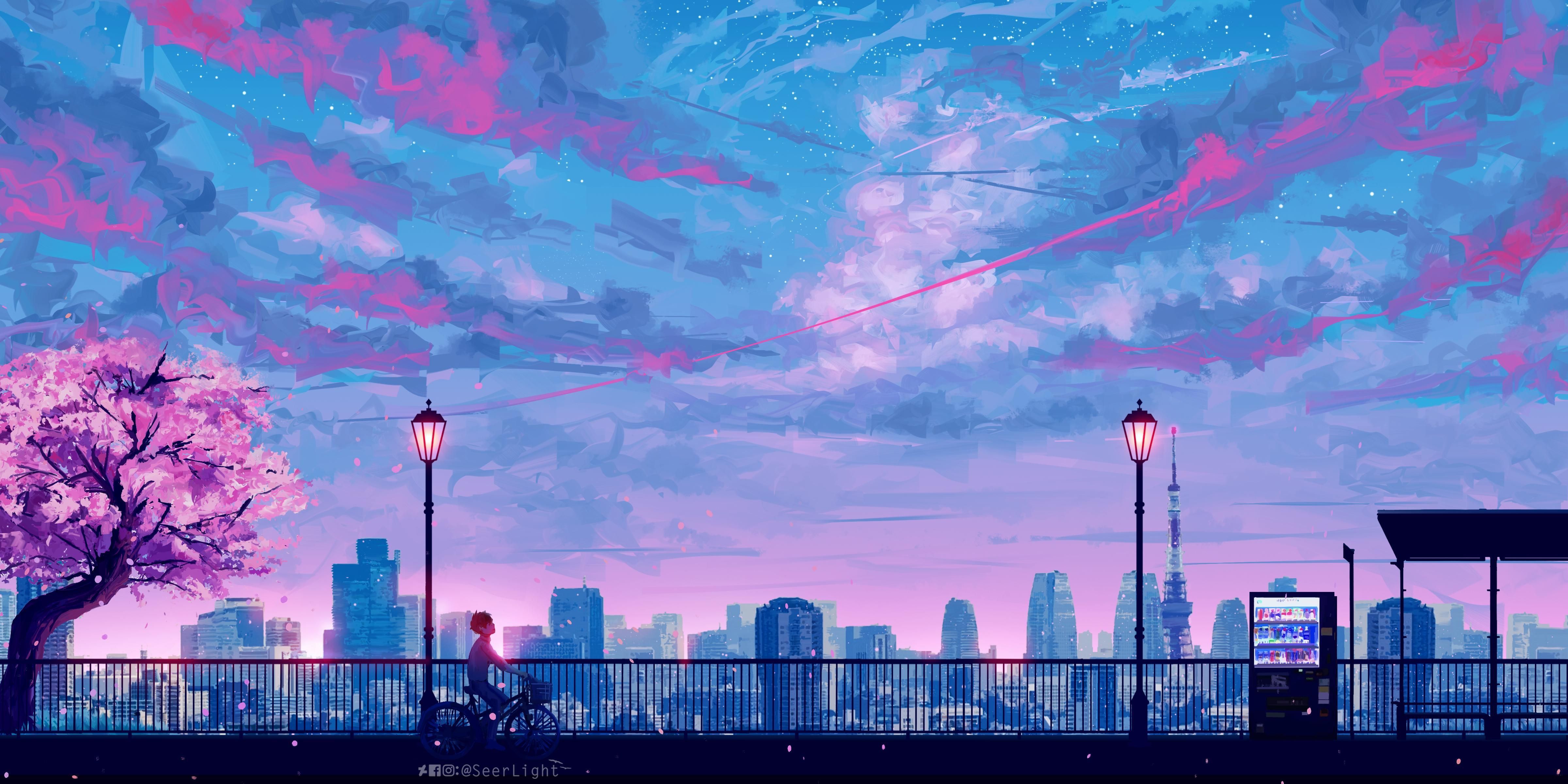 Aesthetic Anime Scenery Wallpapers