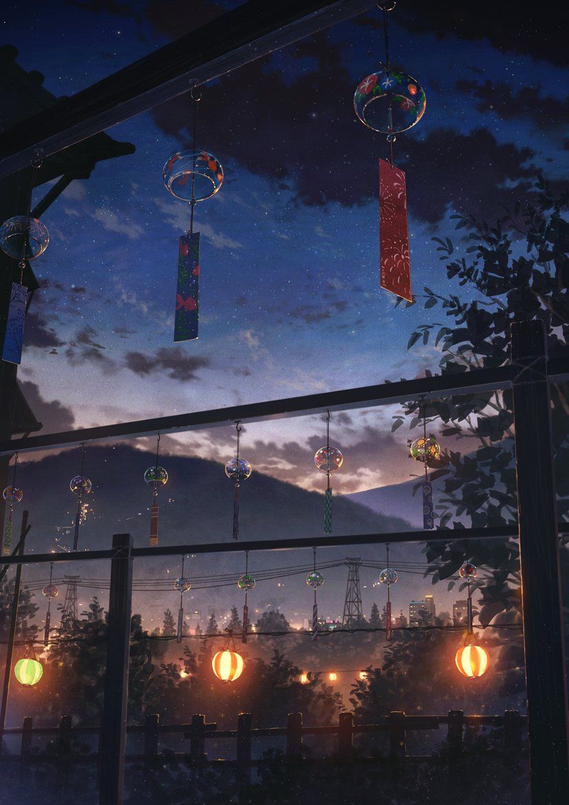 Aesthetic Anime Scenery Wallpapers