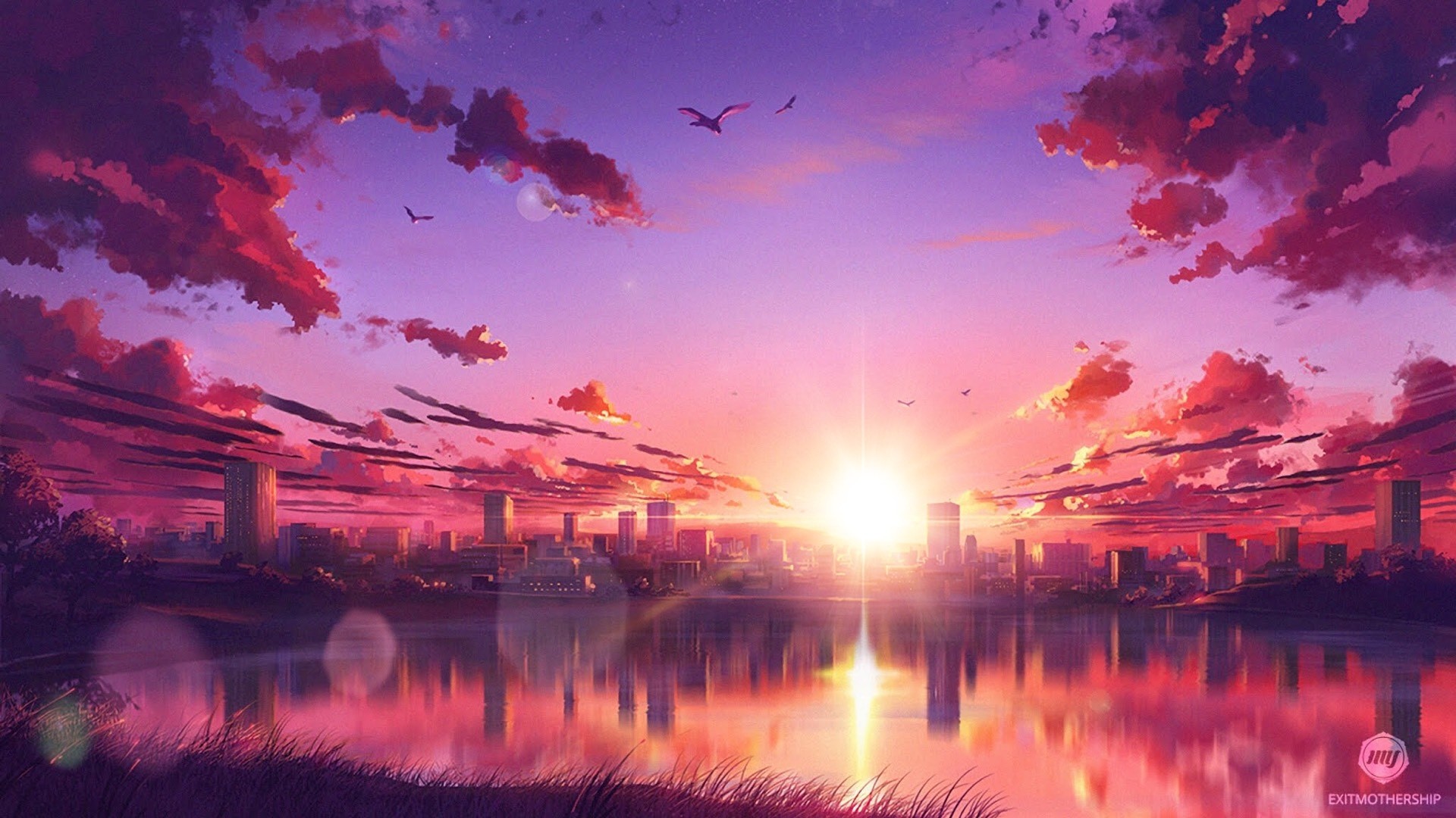 Aesthetic Anime Scenery Wallpapers