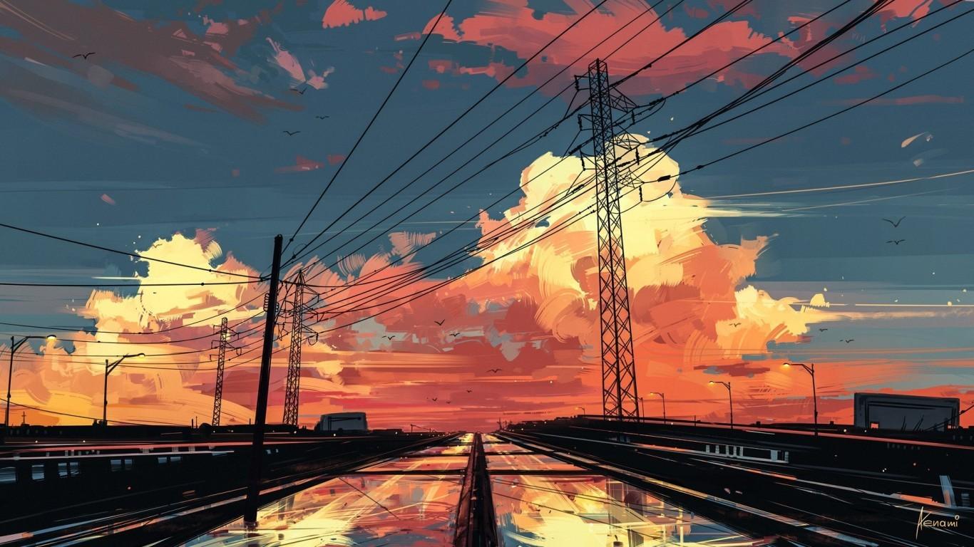 Aesthetic Anime Scenery Wallpapers