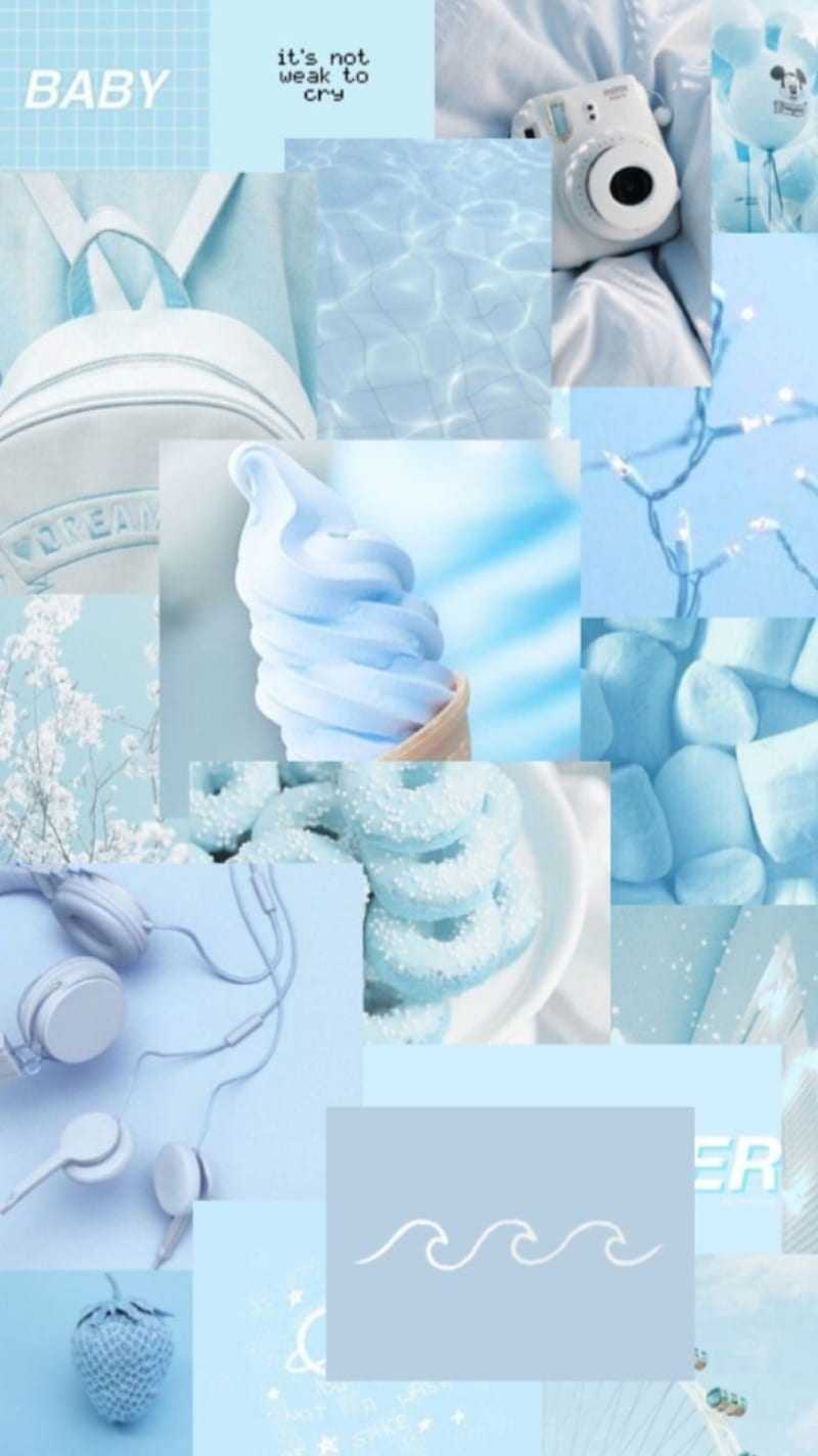 Aesthetic Baby Blue Wallpapers