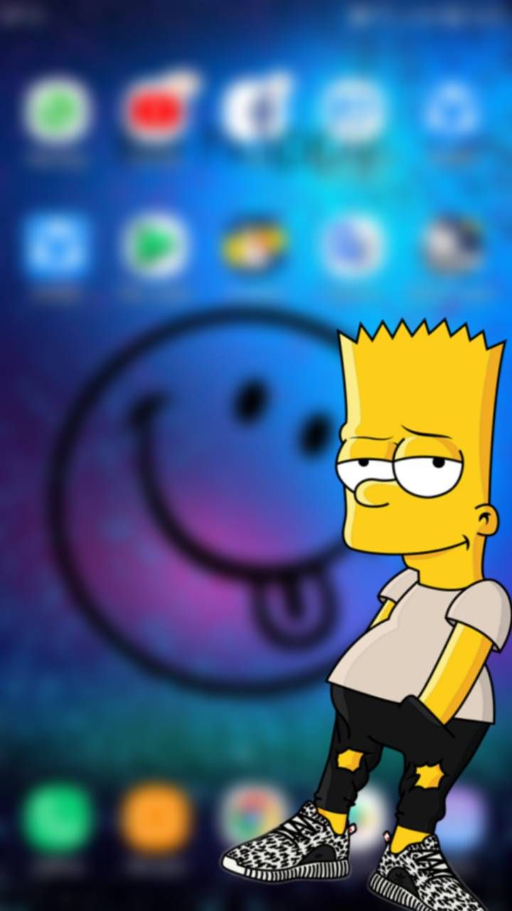 Aesthetic Bart Simpson Iphone Wallpapers