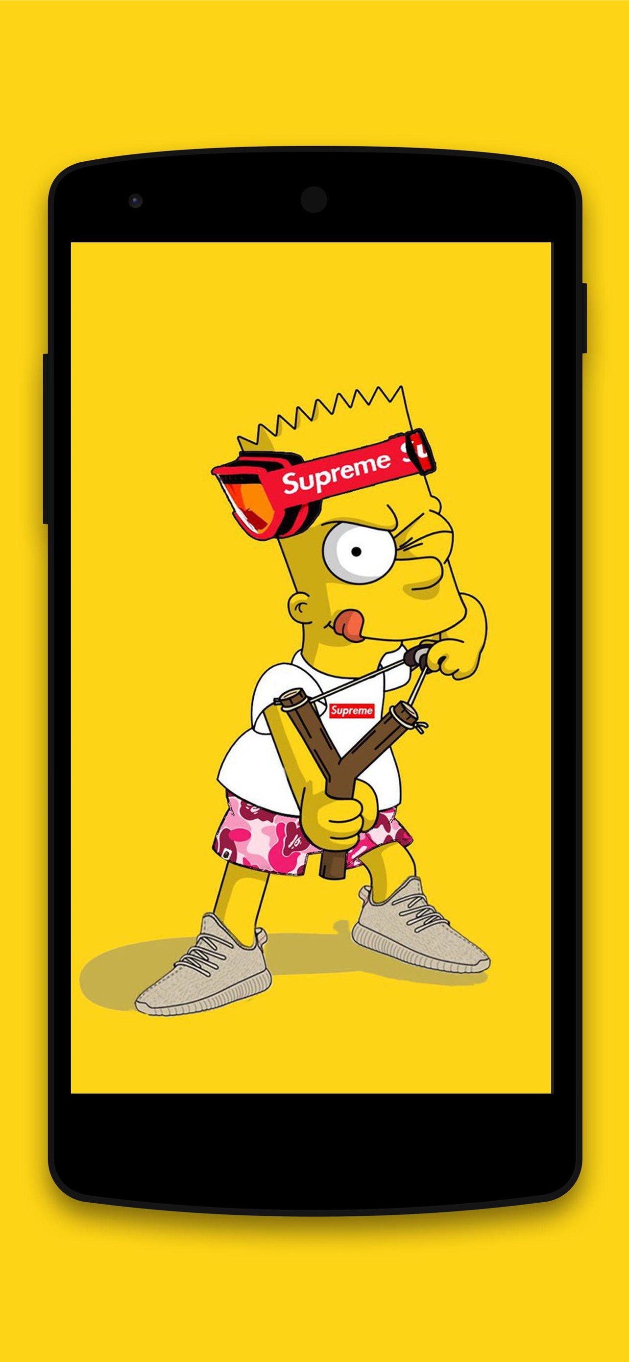 Aesthetic Bart Simpson Iphone Wallpapers