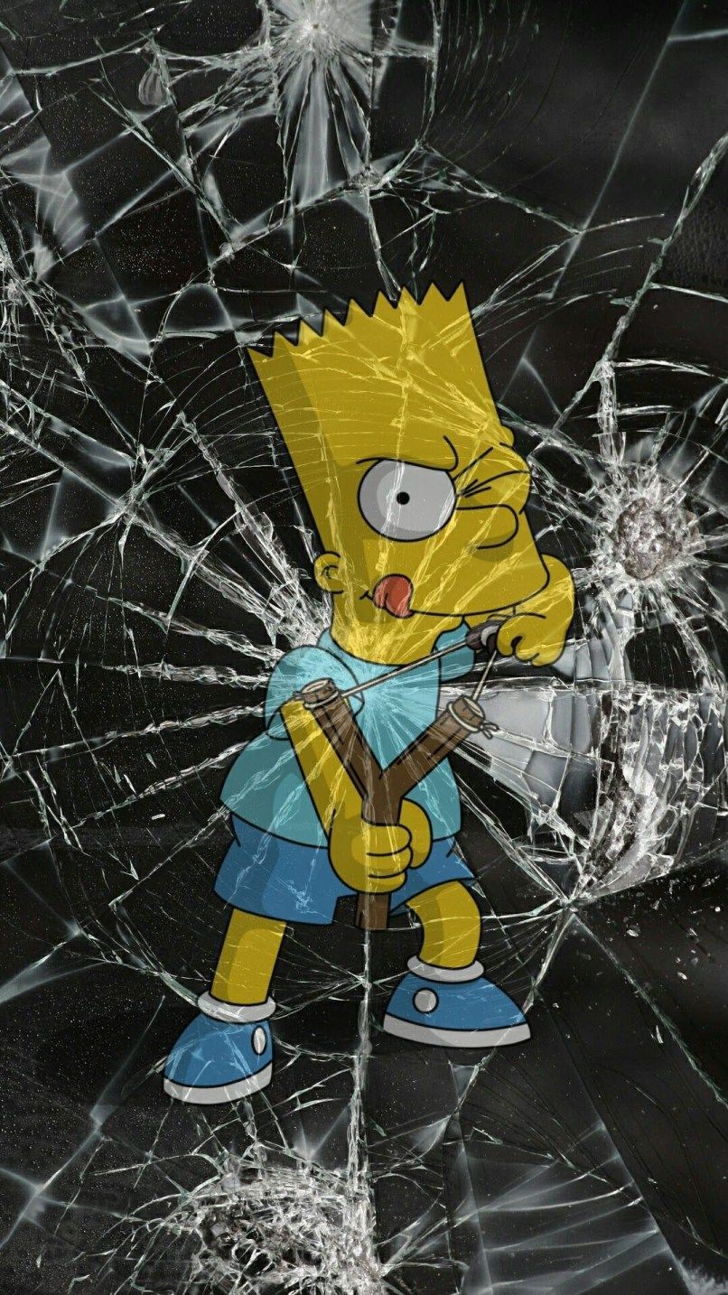 Aesthetic Bart Simpson Iphone Wallpapers