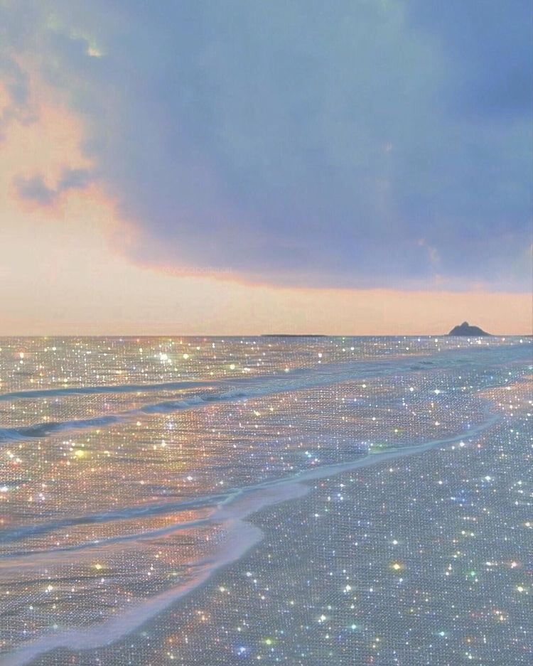 Aesthetic Beach Glitter Wallpapers