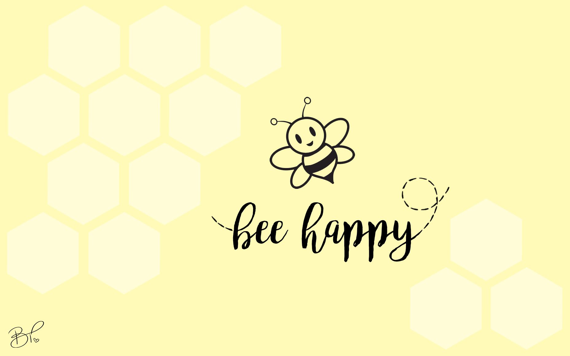 Aesthetic Bee Computer Wallpapers