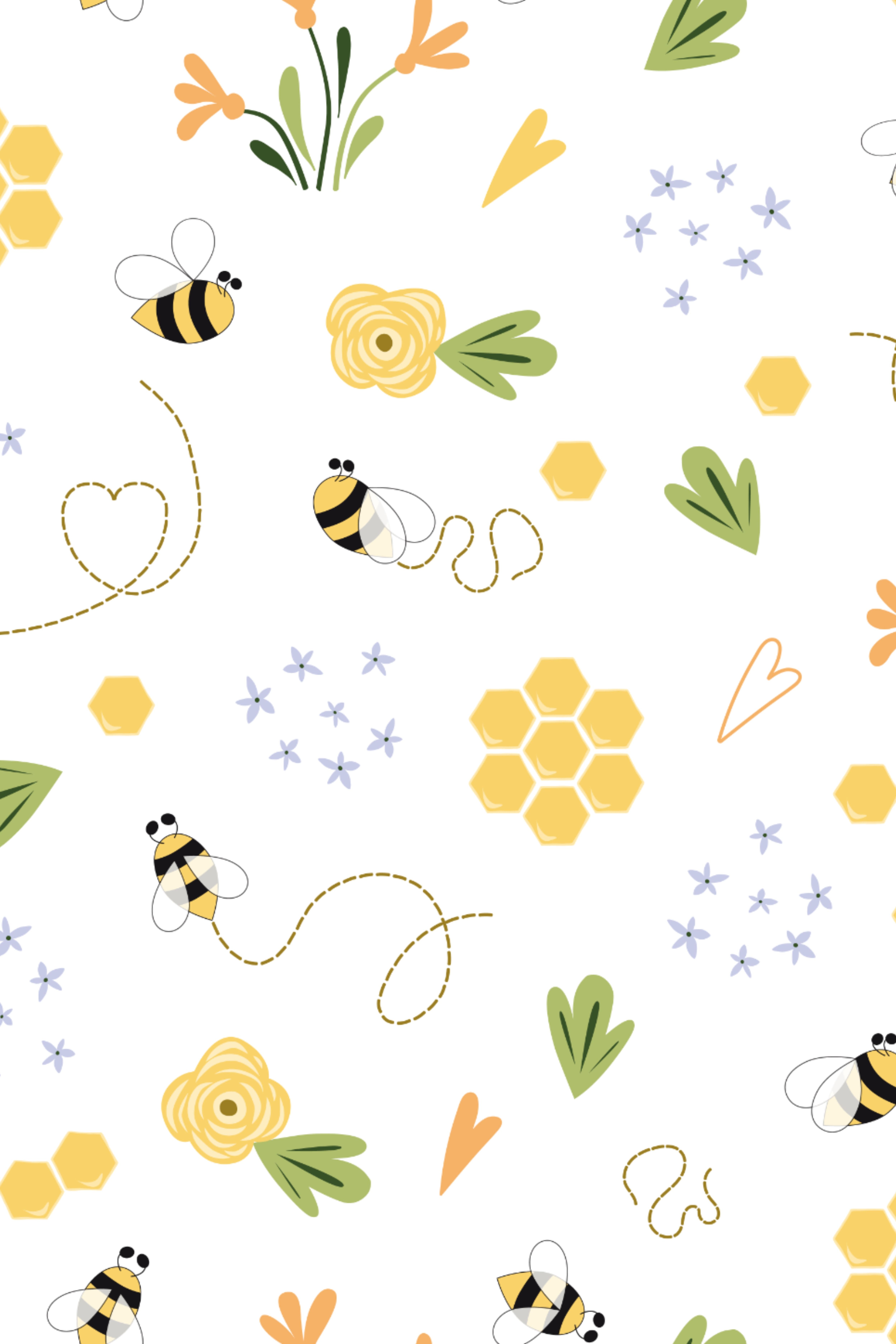 Aesthetic Bee Computer Wallpapers