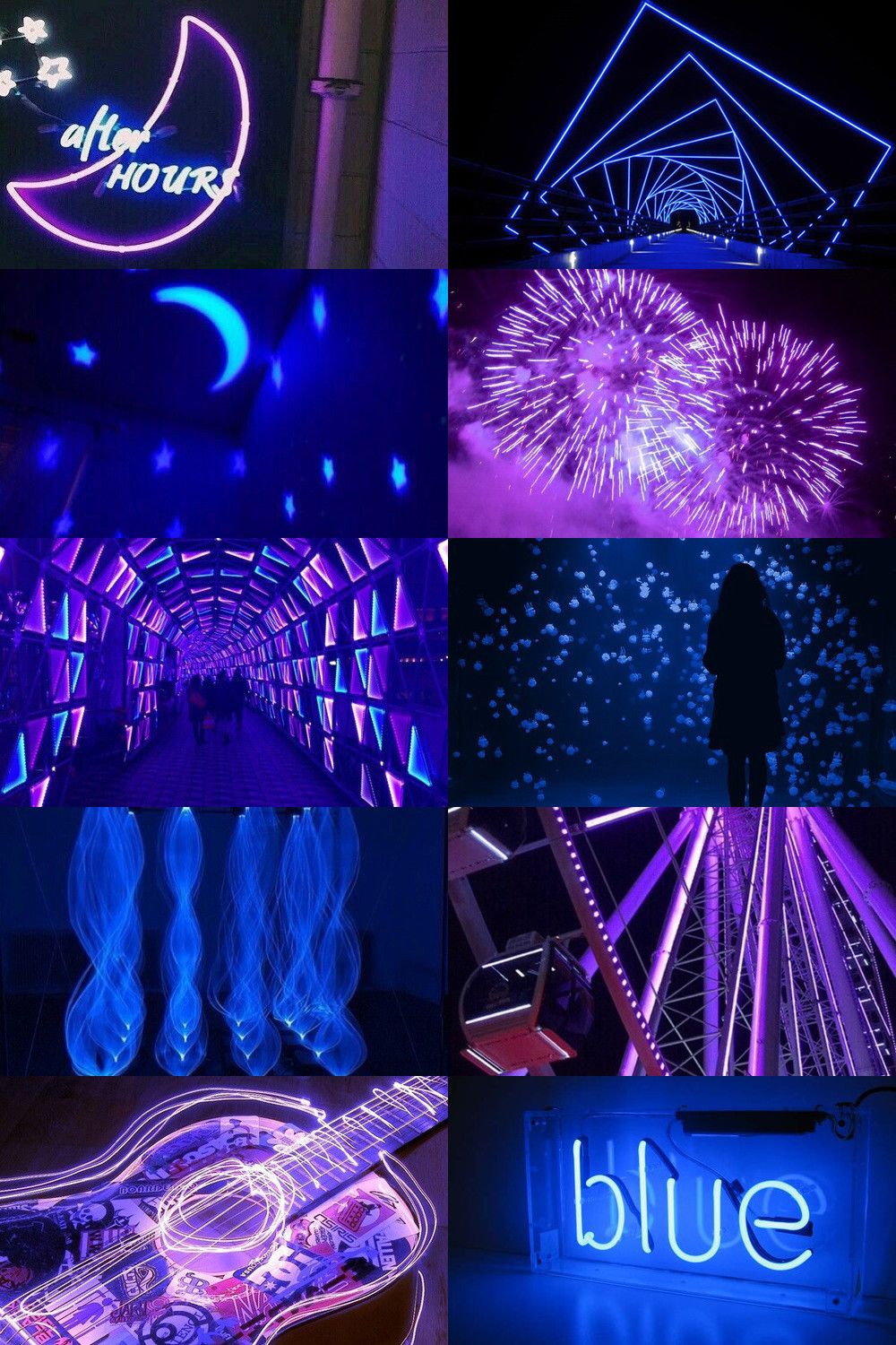 Aesthetic Blue And Purple Wallpapers