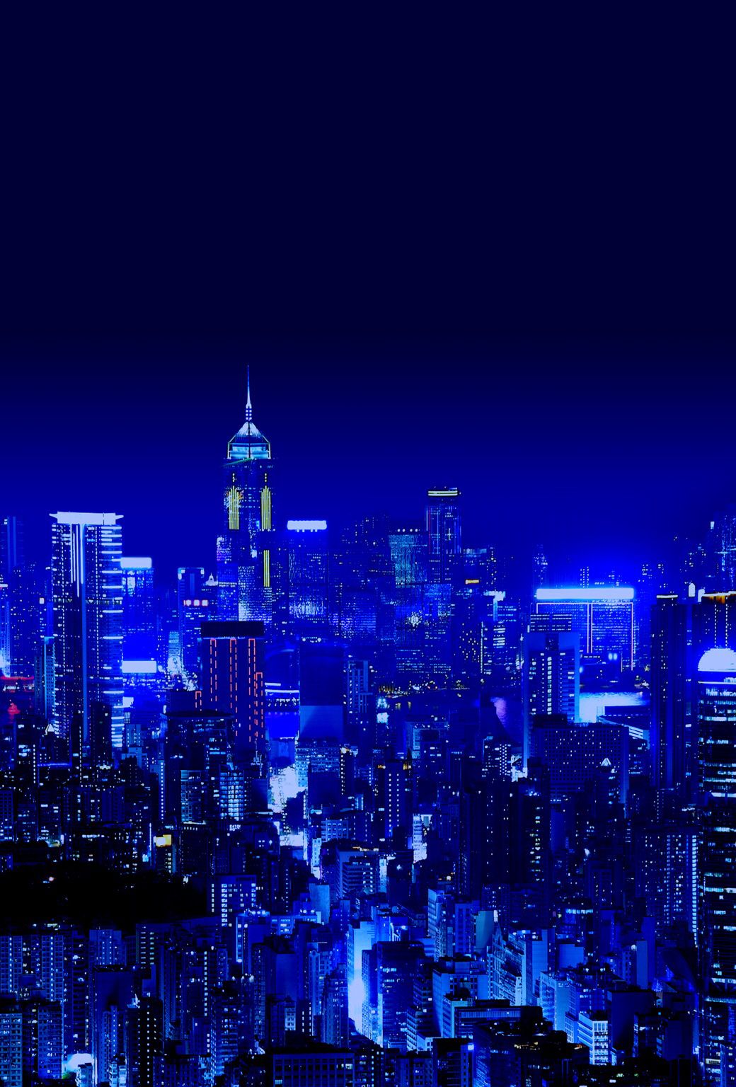 Aesthetic Blue City Wallpapers
