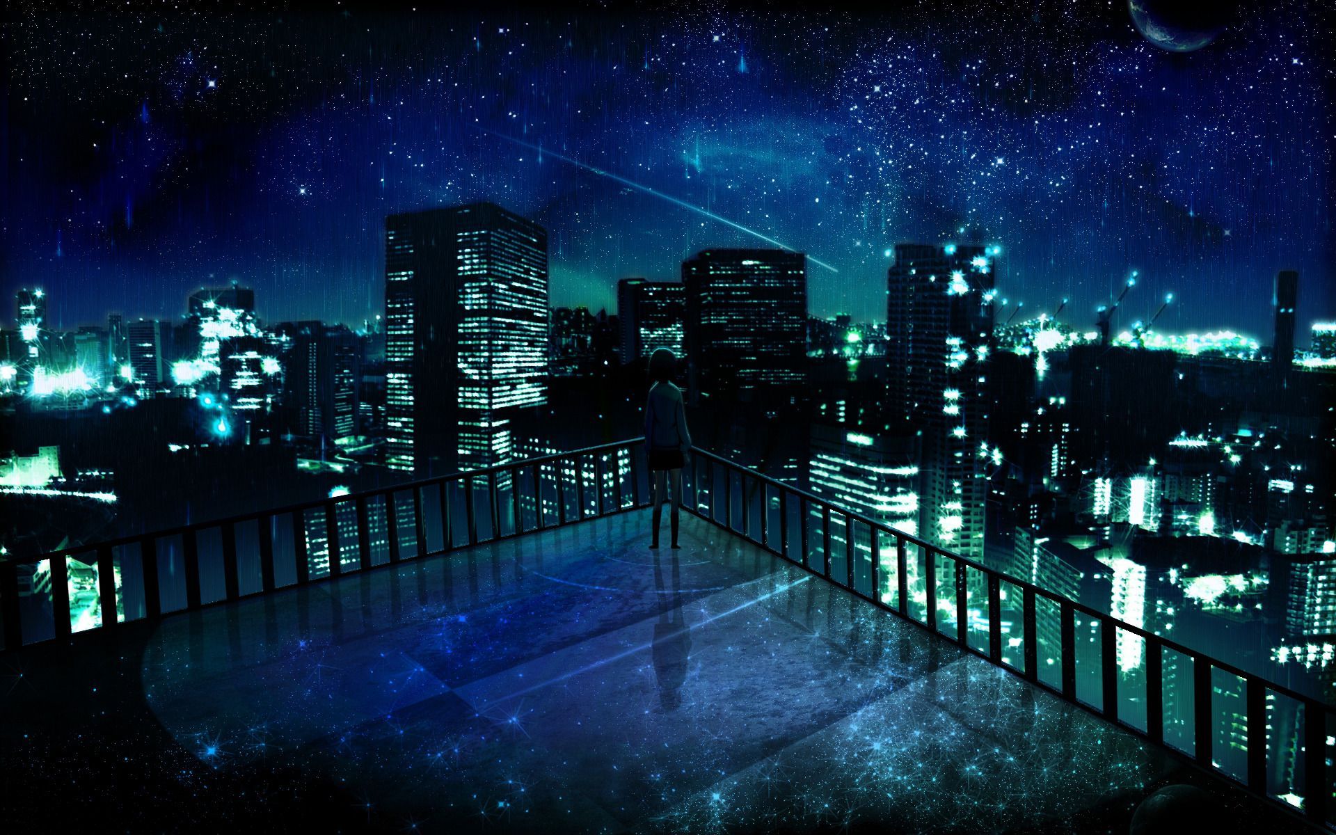 Aesthetic Blue City Wallpapers