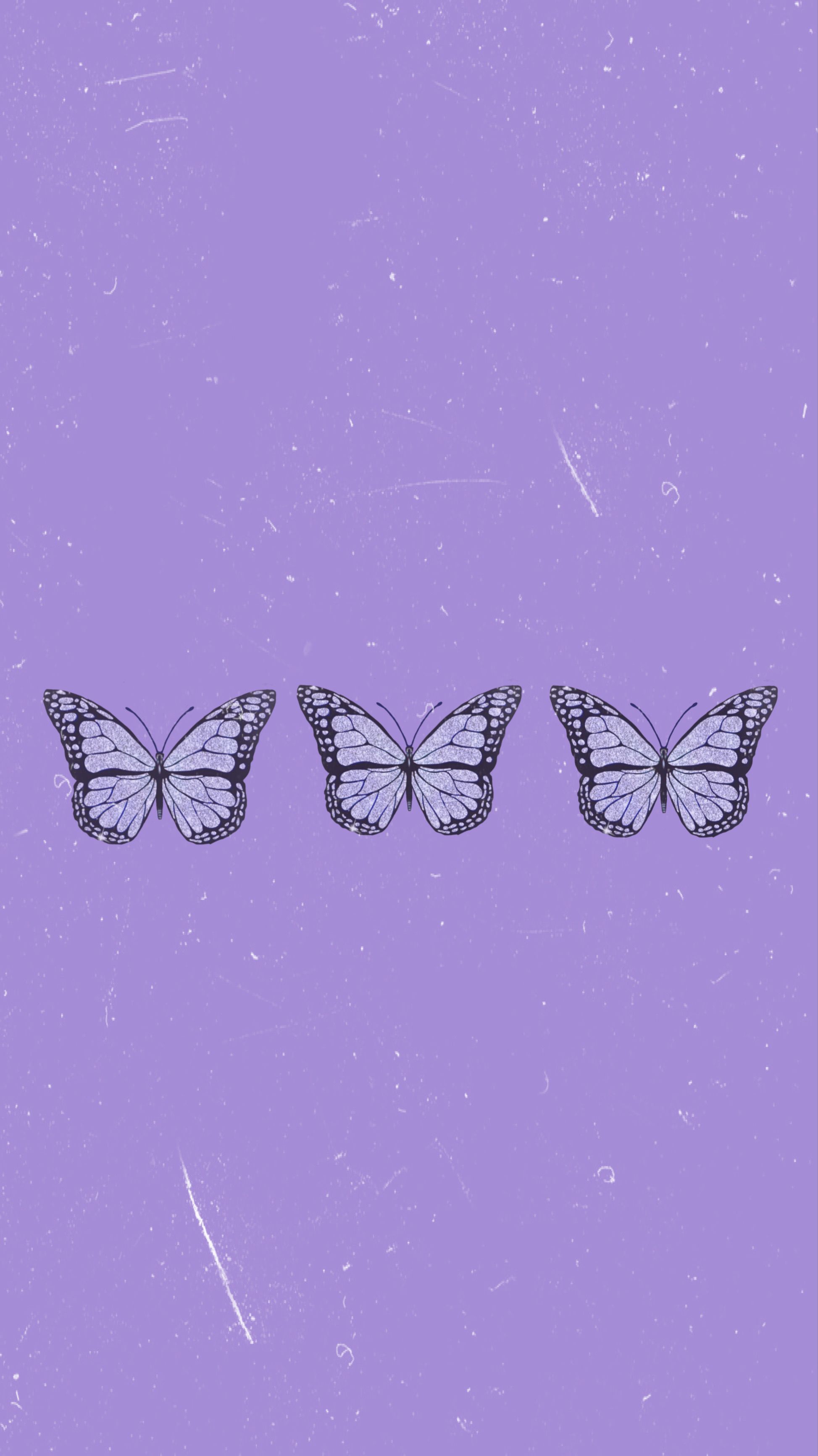 Aesthetic Butterfly Purple Wallpapers