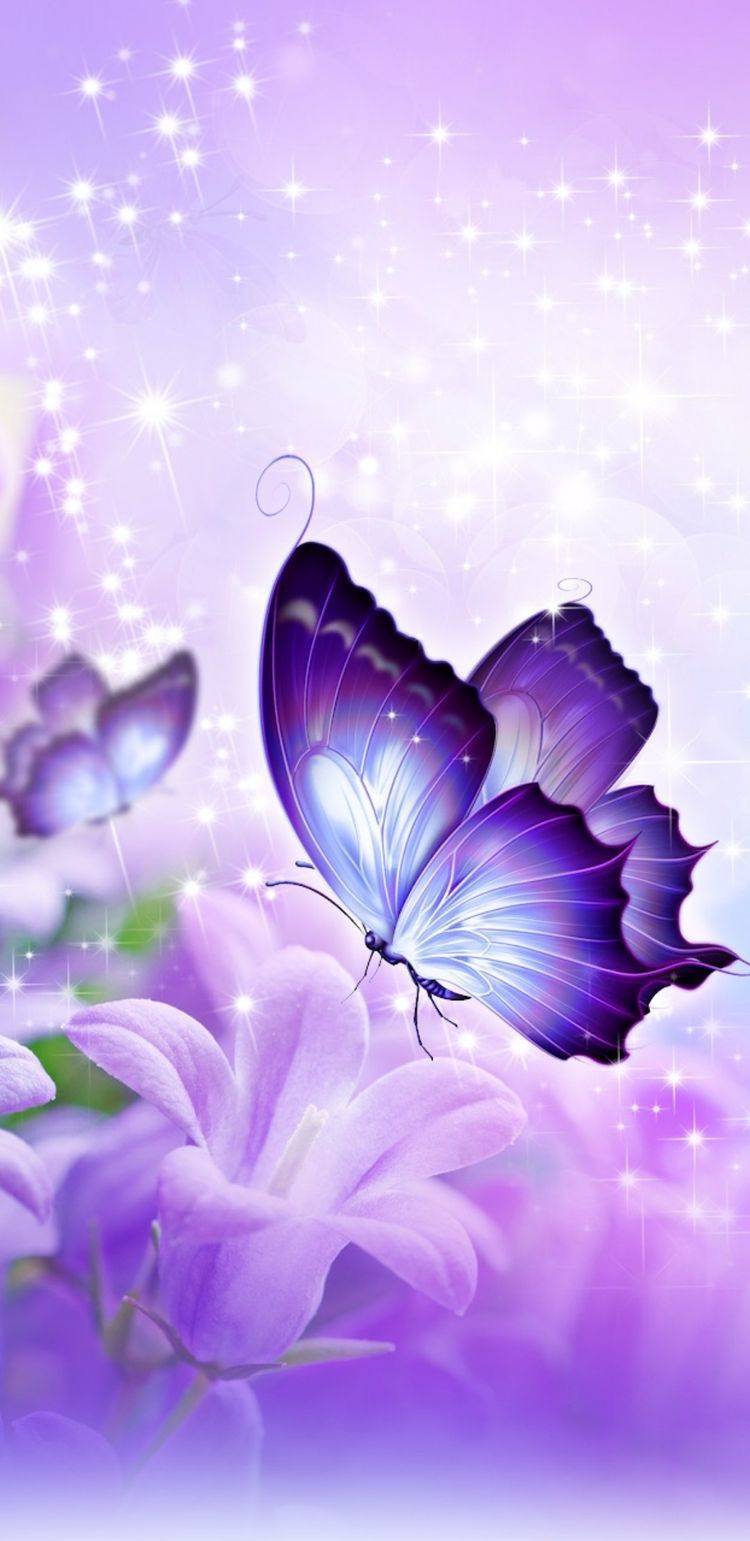 Aesthetic Butterfly Purple Wallpapers