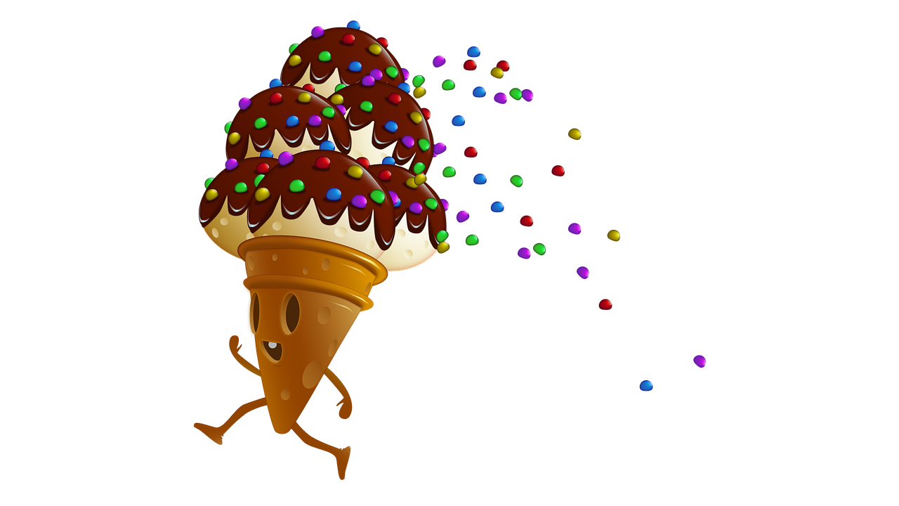 Aesthetic Cartoon Ice Cream Wallpapers