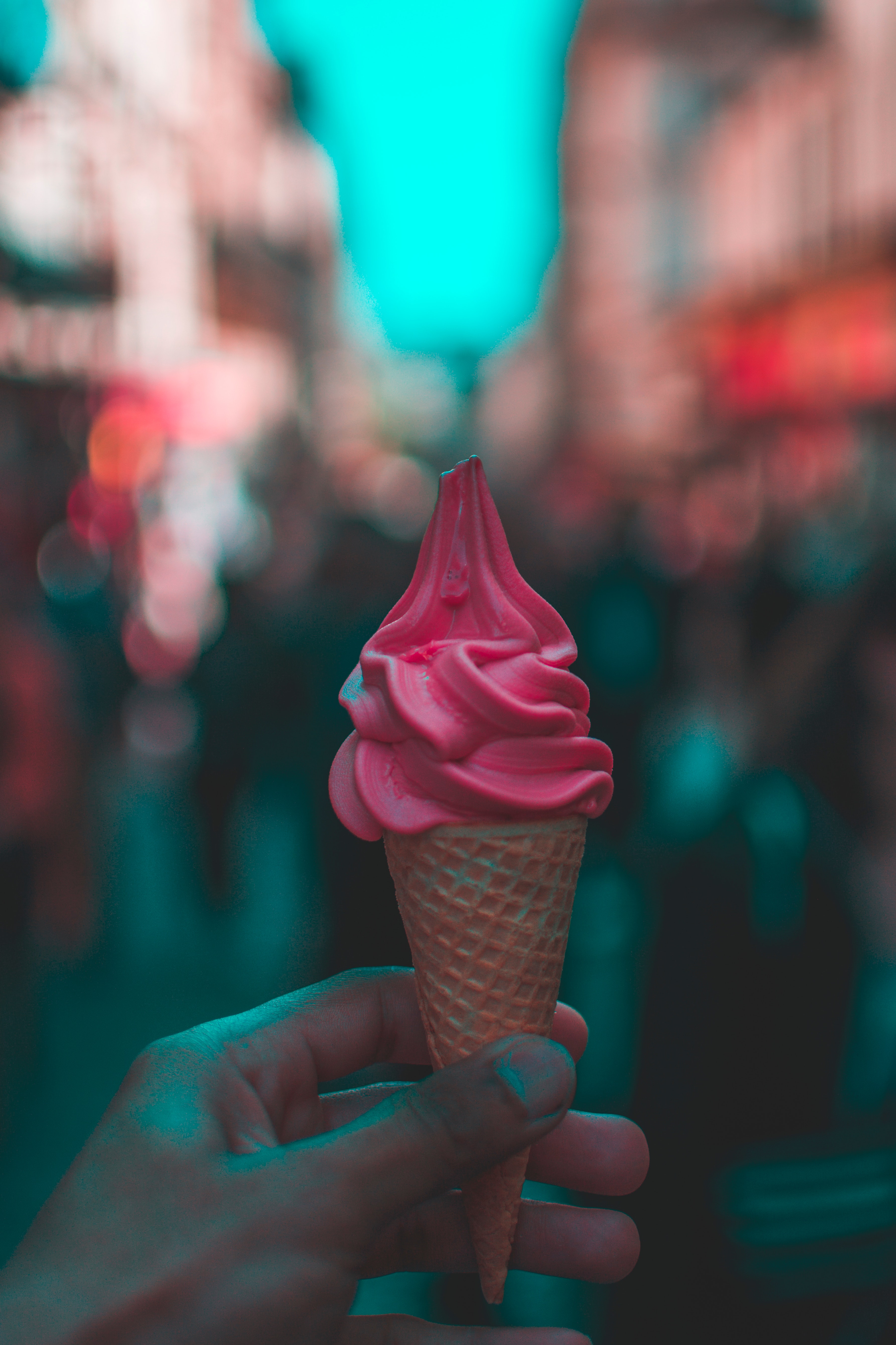 Aesthetic Cartoon Ice Cream Wallpapers