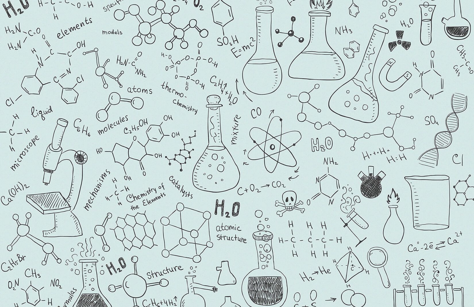 Aesthetic Chemistry Wallpapers