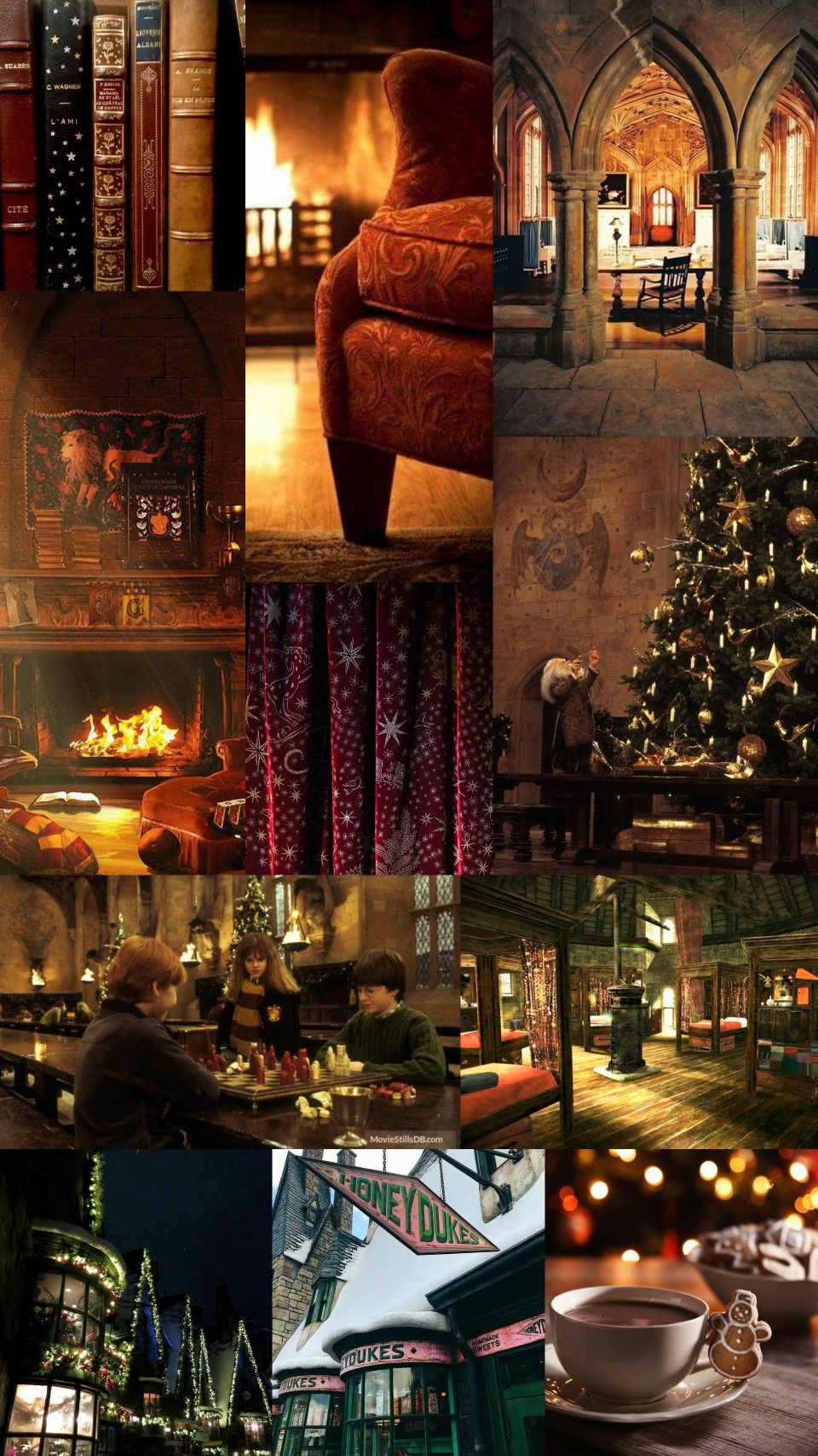 Aesthetic Christmas Harry Potter Wallpapers