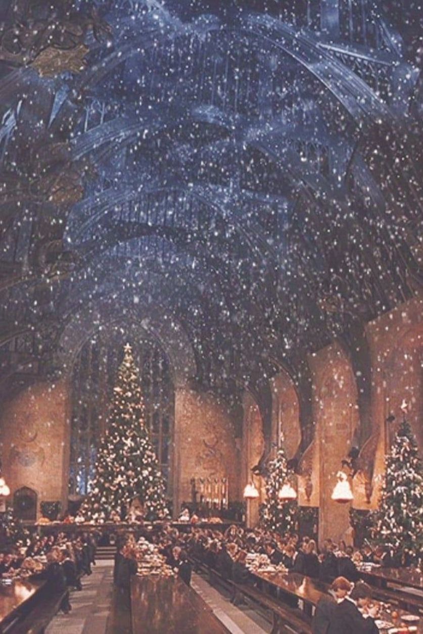 Aesthetic Christmas Harry Potter Wallpapers