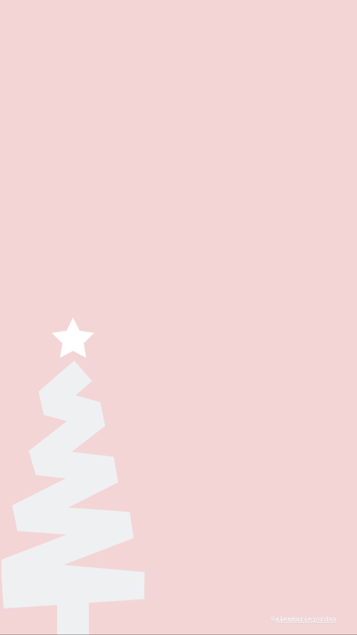 Aesthetic Christmas Pink Wallpapers