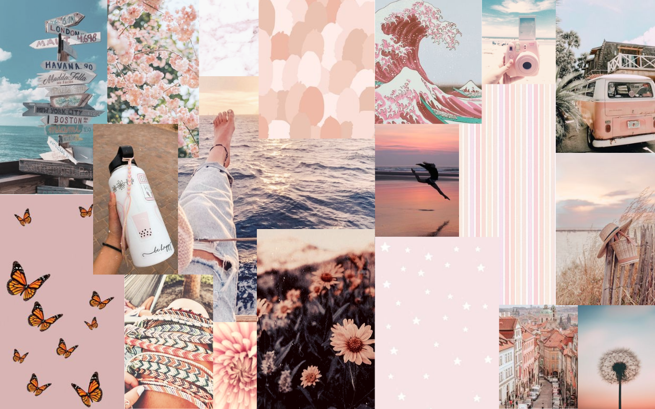 Aesthetic Collage Pc Wallpapers