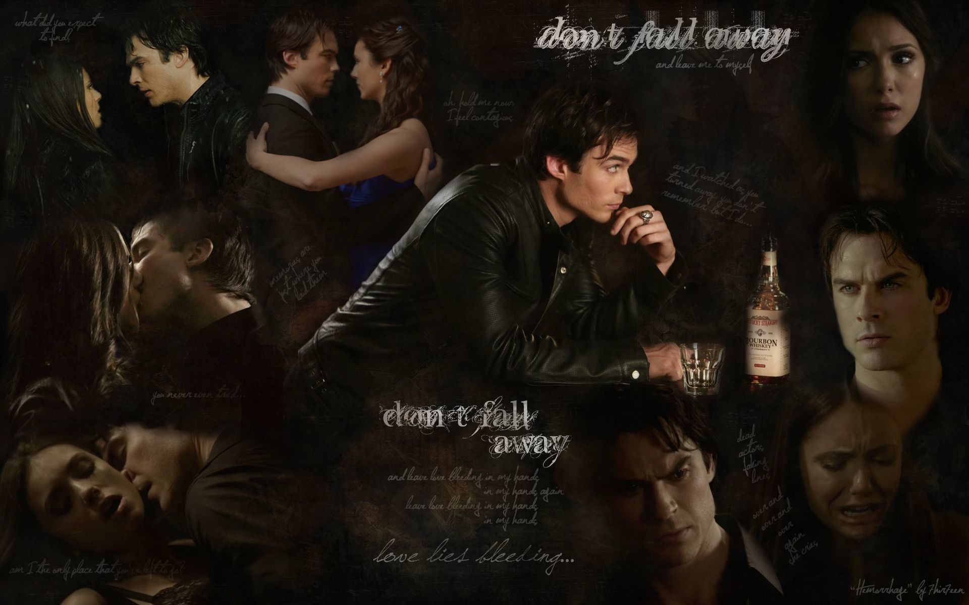 Aesthetic Collage Vampire Diaries Wallpapers