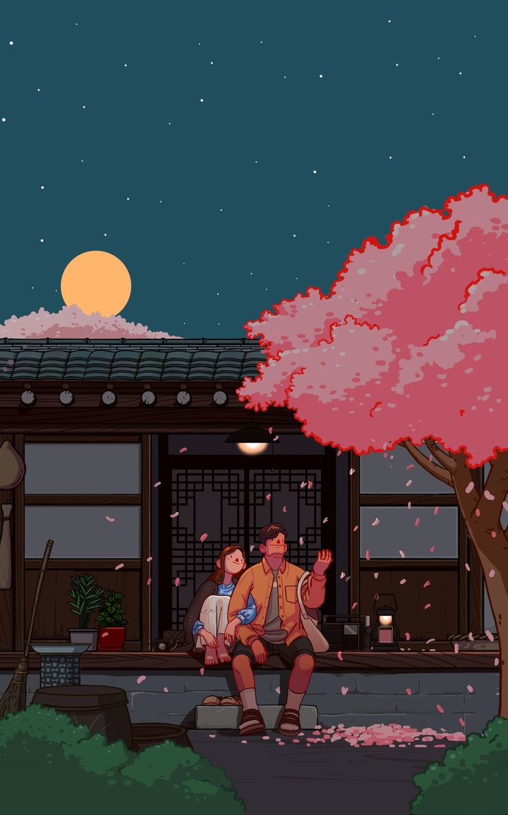 Aesthetic Couple Anime Wallpapers