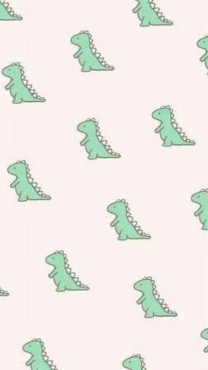 Aesthetic Cute Dino Wallpapers