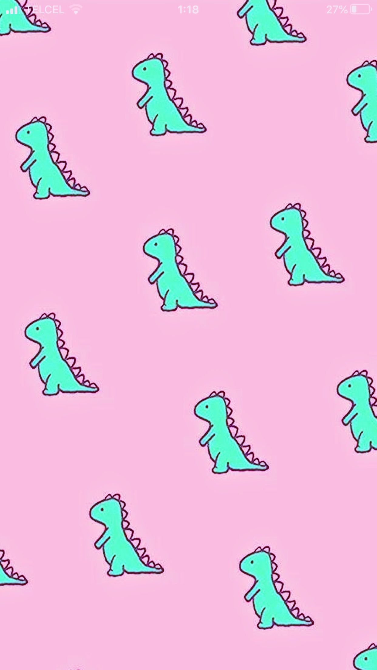 Aesthetic Cute Dinosaur Wallpapers