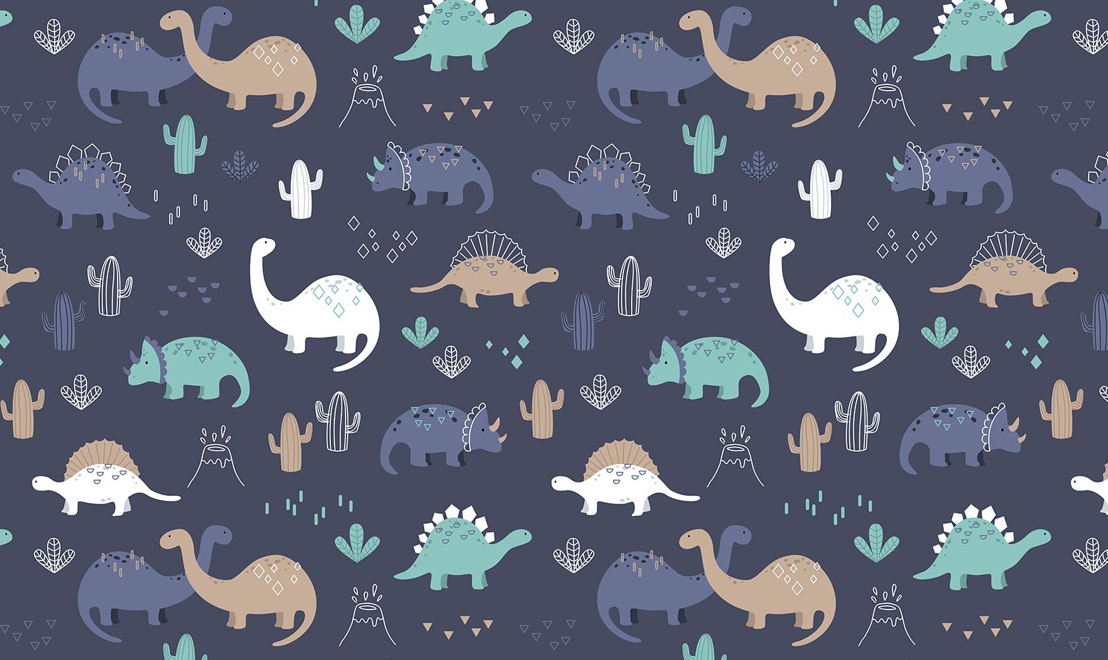 Aesthetic Cute Dinosaur Wallpapers