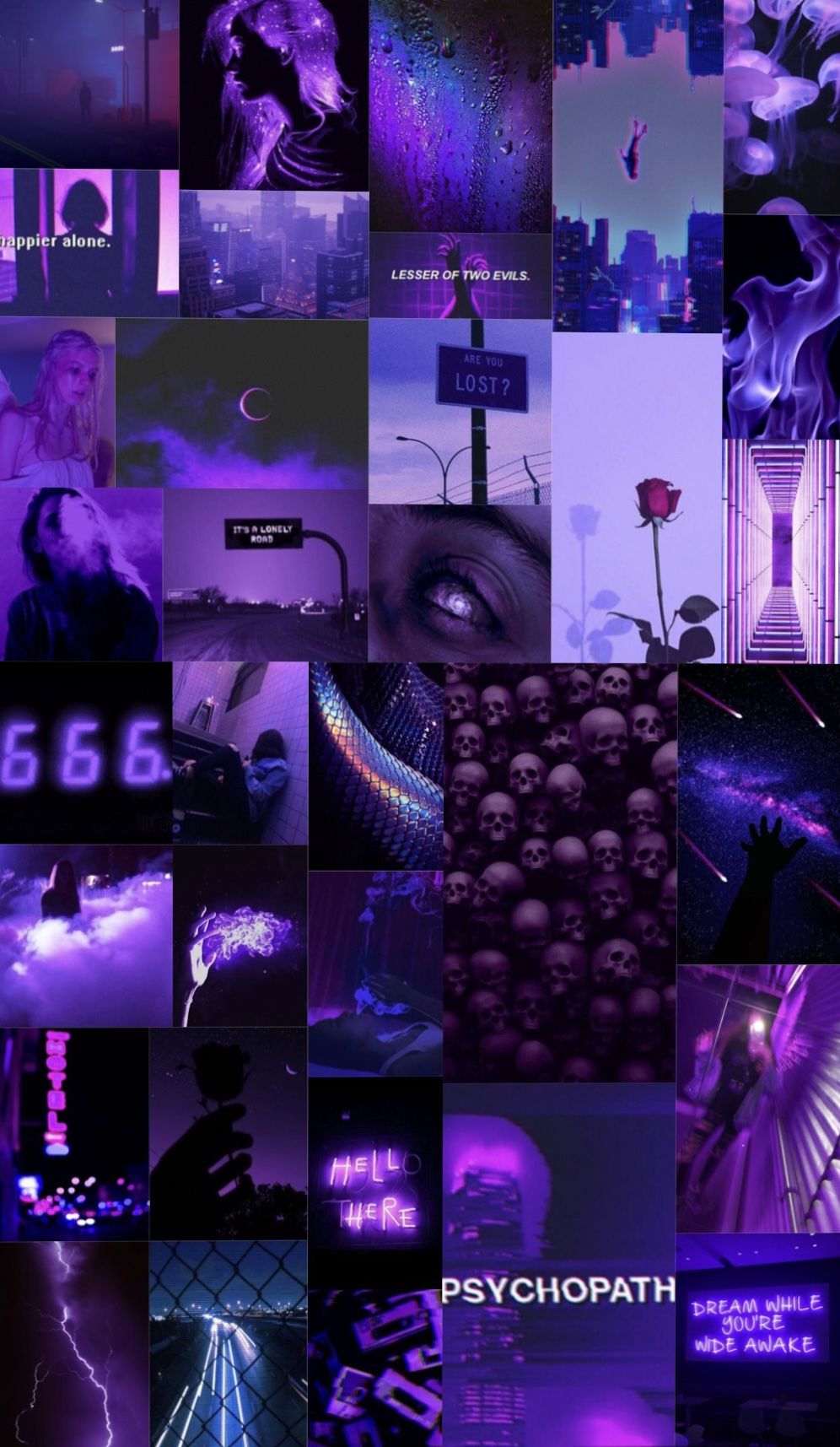 Aesthetic Dark Purple Wallpapers