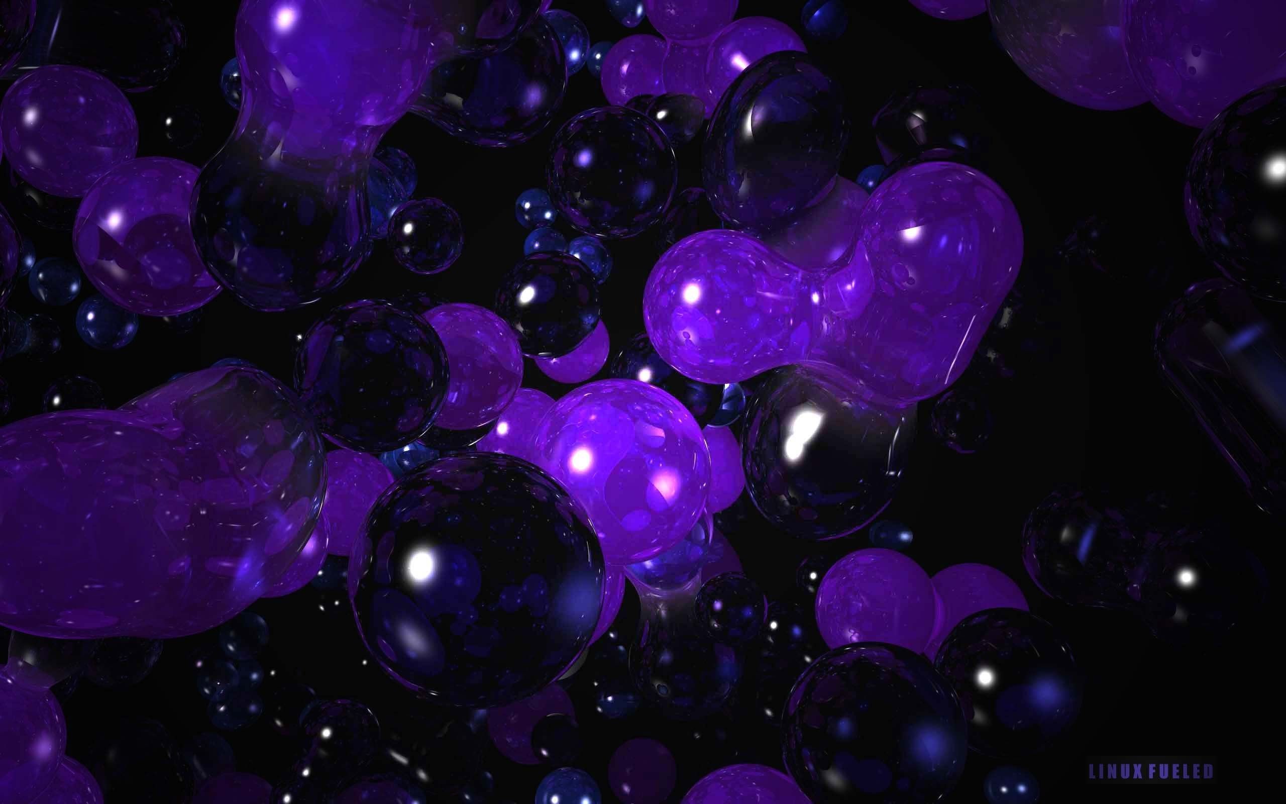Aesthetic Dark Purple With Words Wallpapers