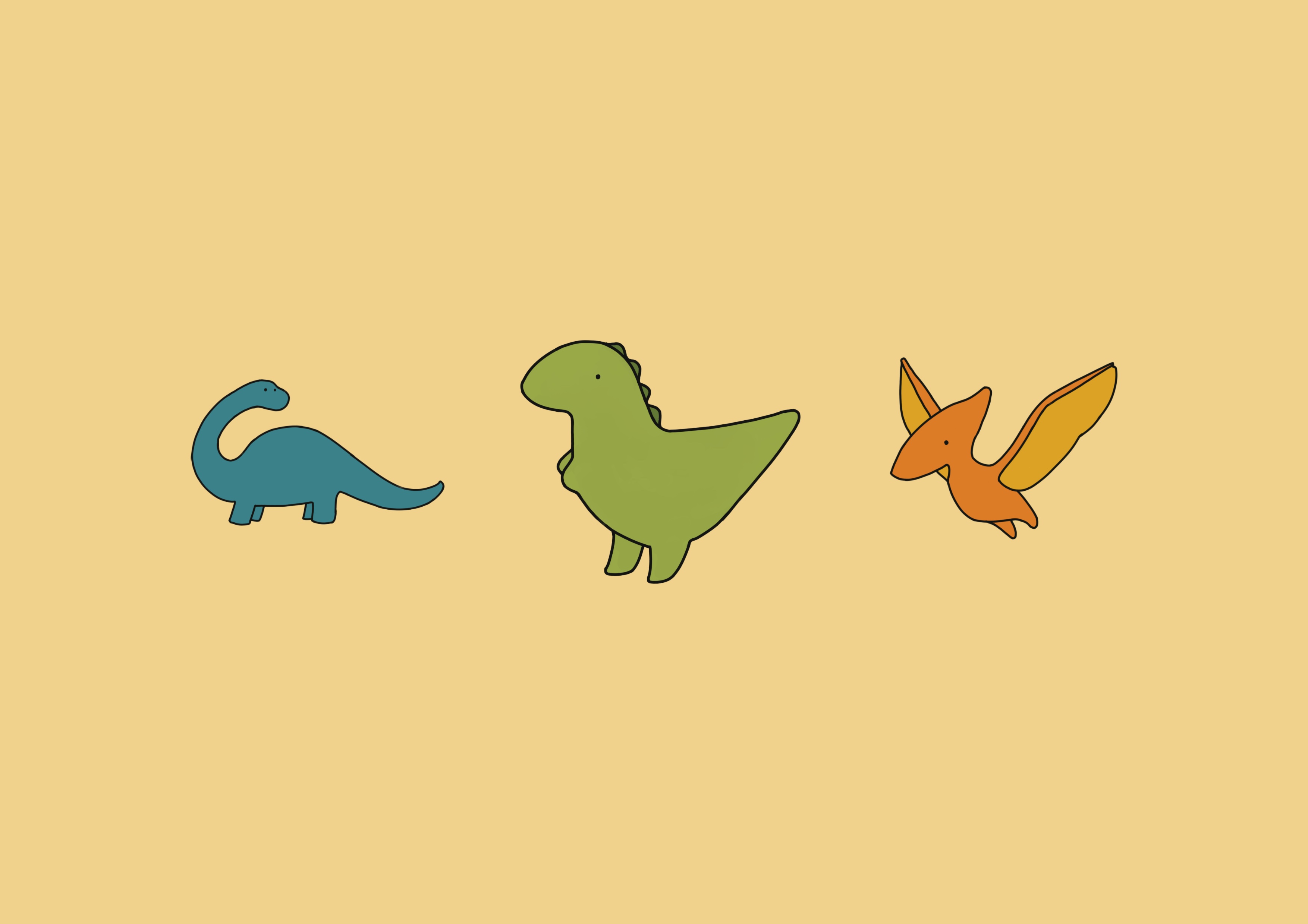 Aesthetic Dino Wallpapers