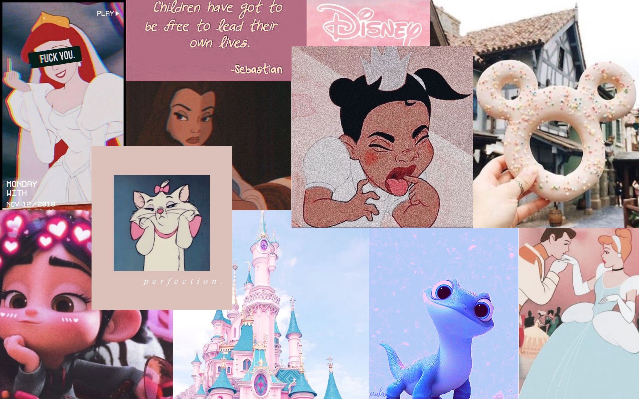 Aesthetic Disney Laptop Wallpapers