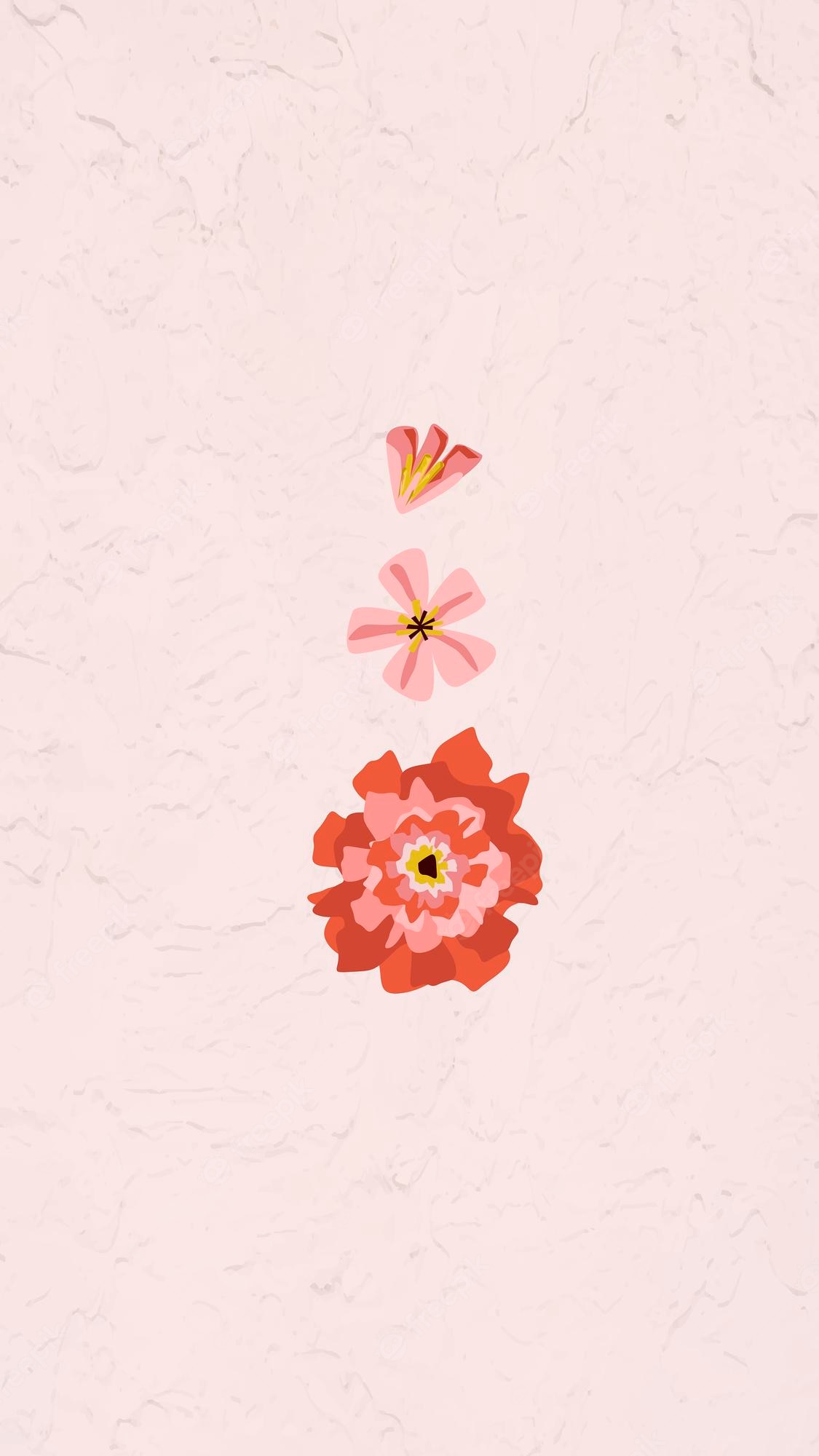 Aesthetic Flower Drawing Wallpapers