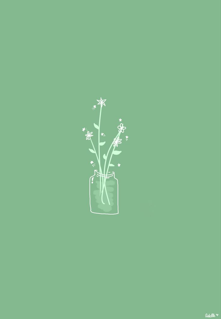 Aesthetic Green Minimal Wallpapers