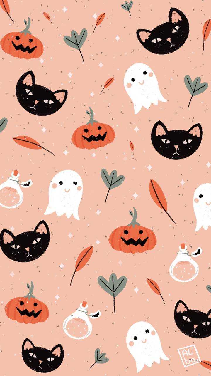 Aesthetic Halloween Cute Wallpapers