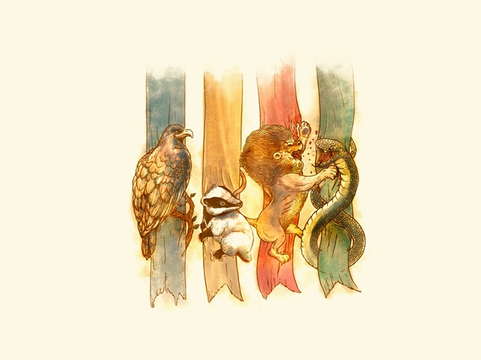 Aesthetic Harry Potter House Wallpapers