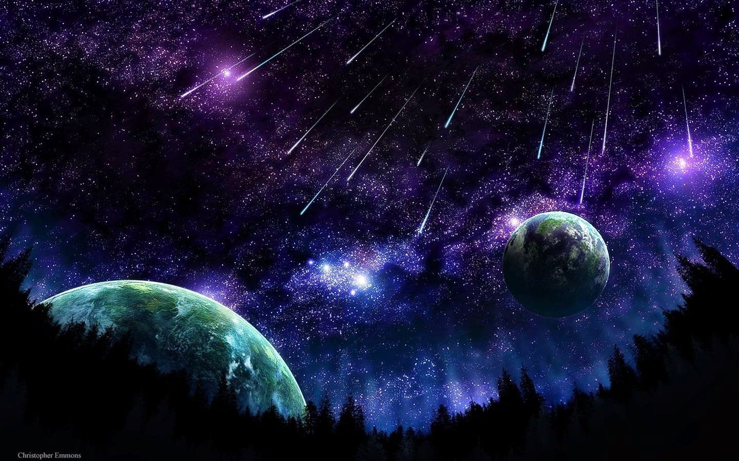 Aesthetic Laptop Galaxy Wallpapers