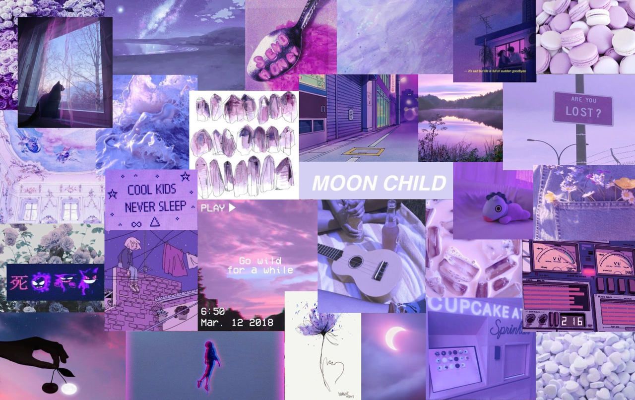 Aesthetic Light Purple Wallpapers