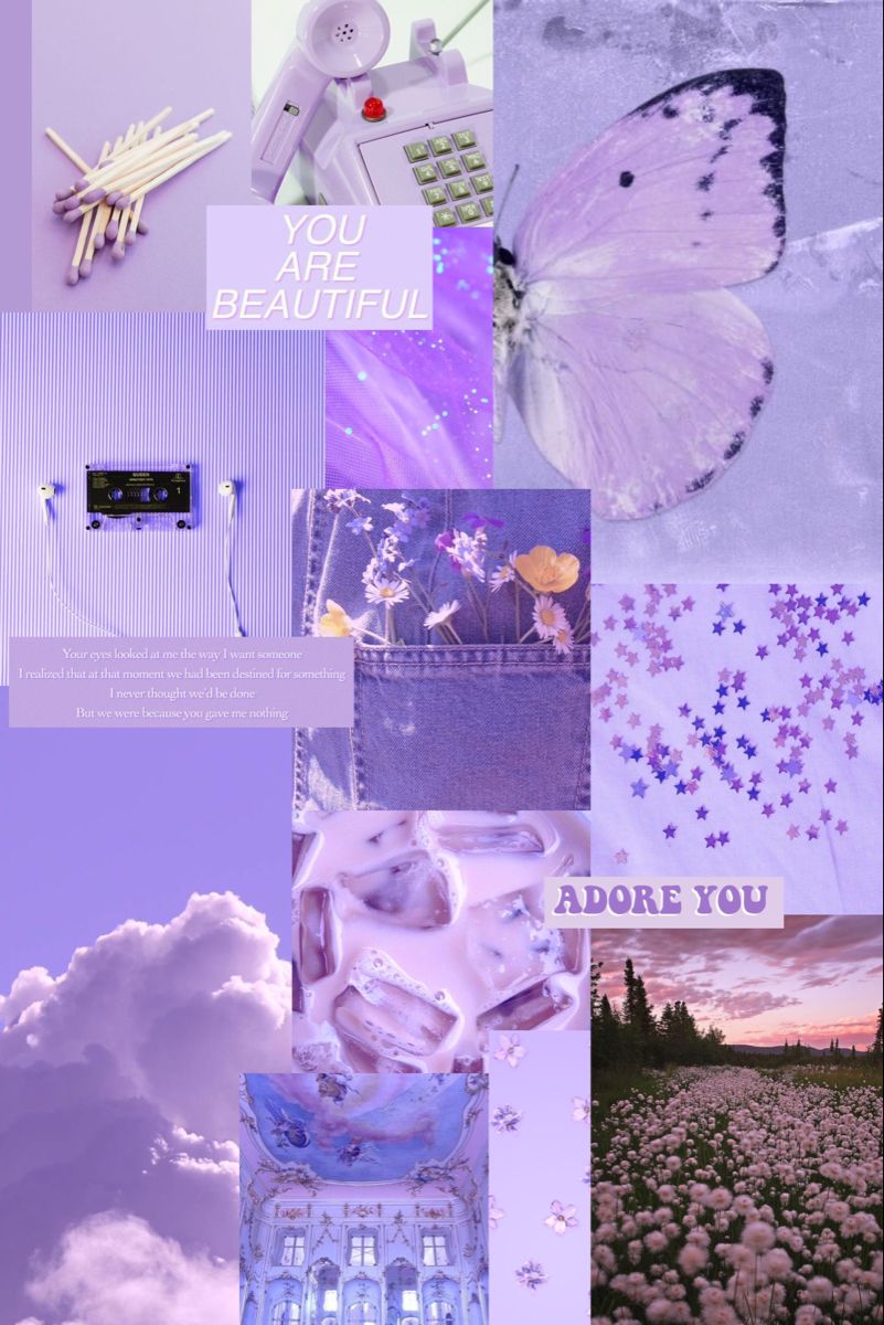 Aesthetic Light Purple Wallpapers