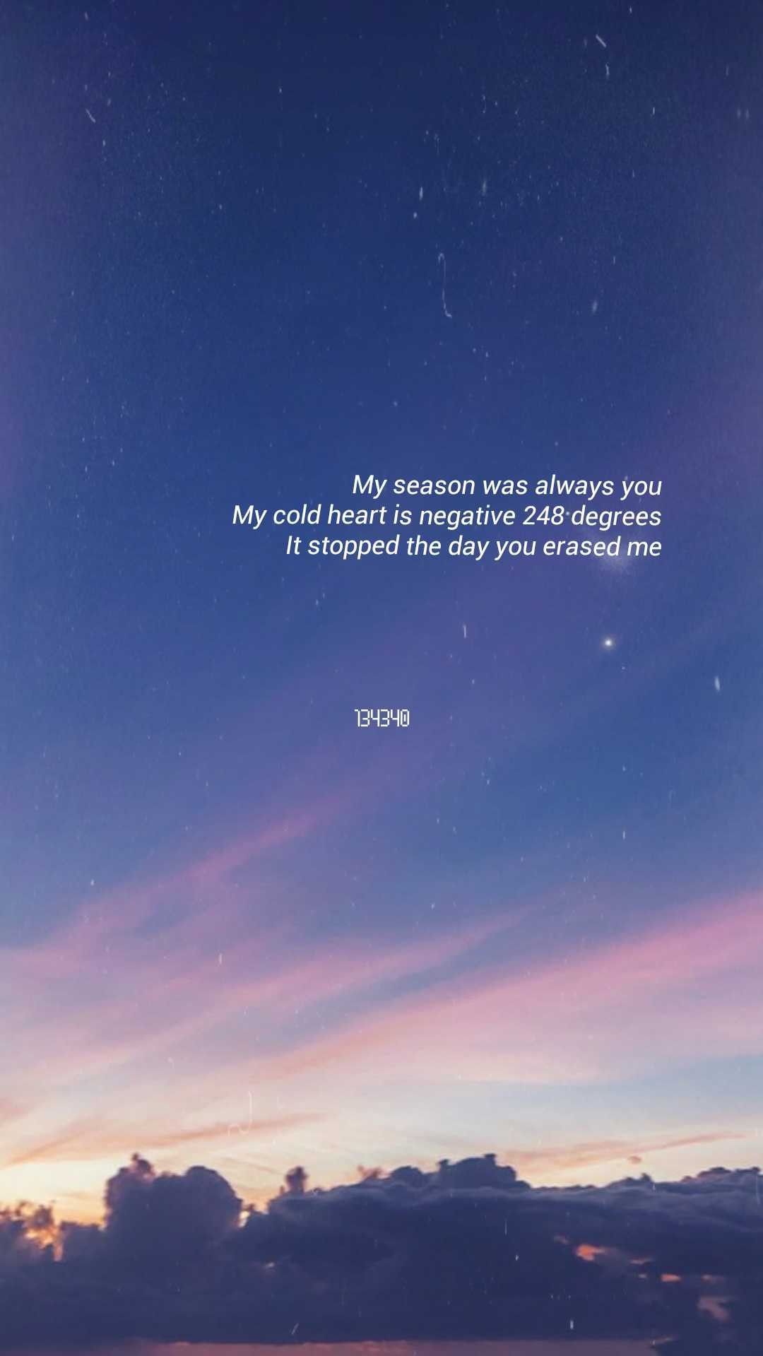 Aesthetic Lyrics Wallpapers