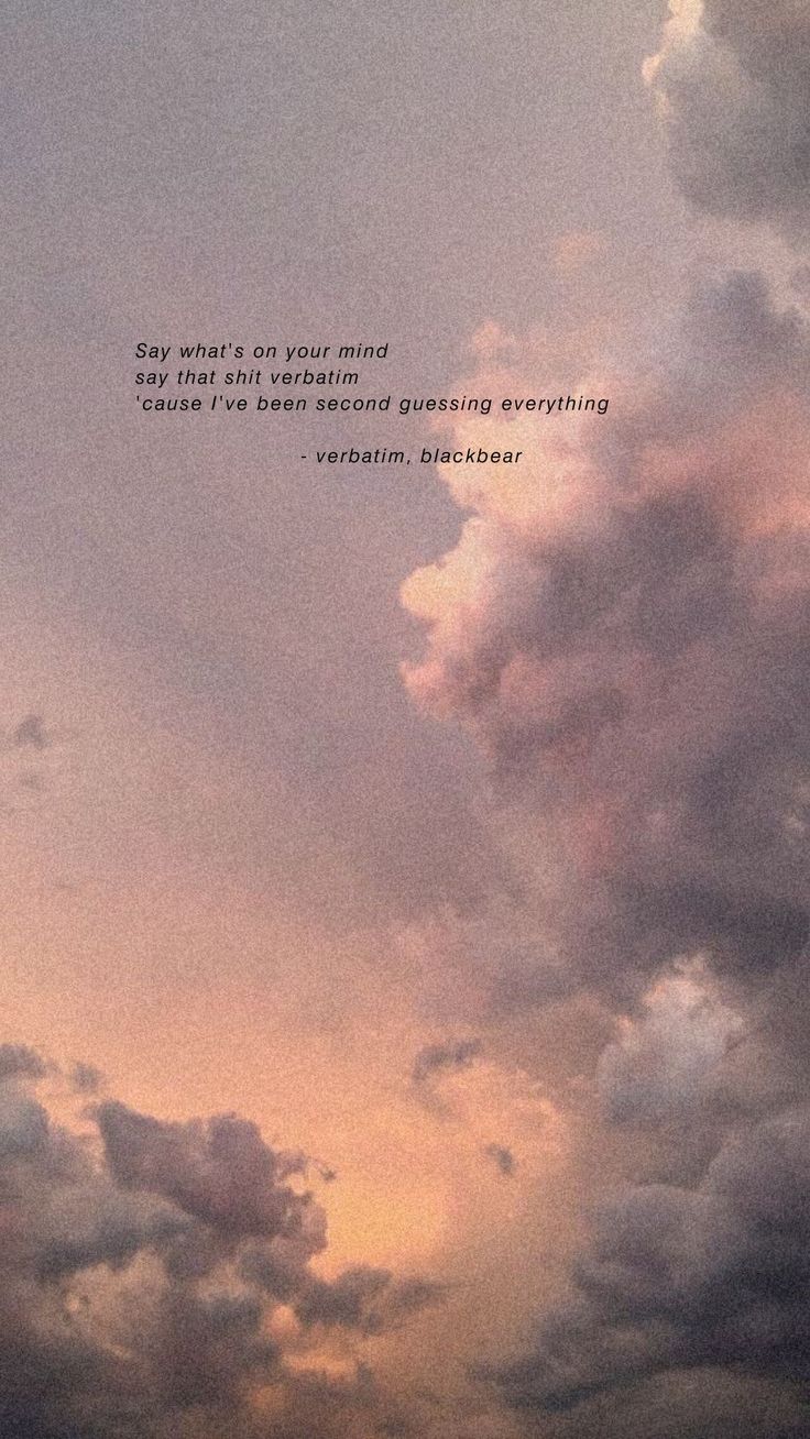 Aesthetic Lyrics Wallpapers