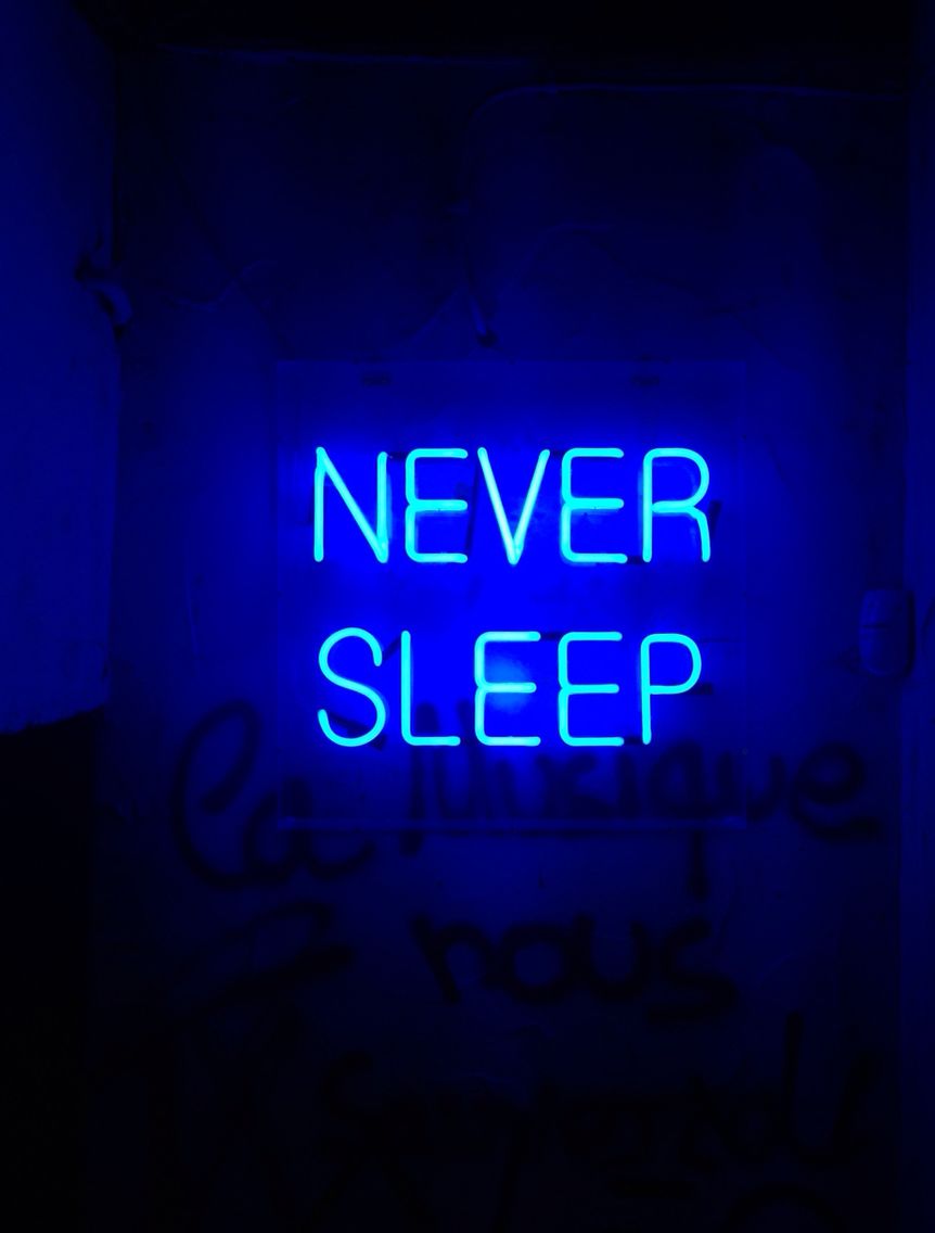 Aesthetic Neon Blue Wallpapers