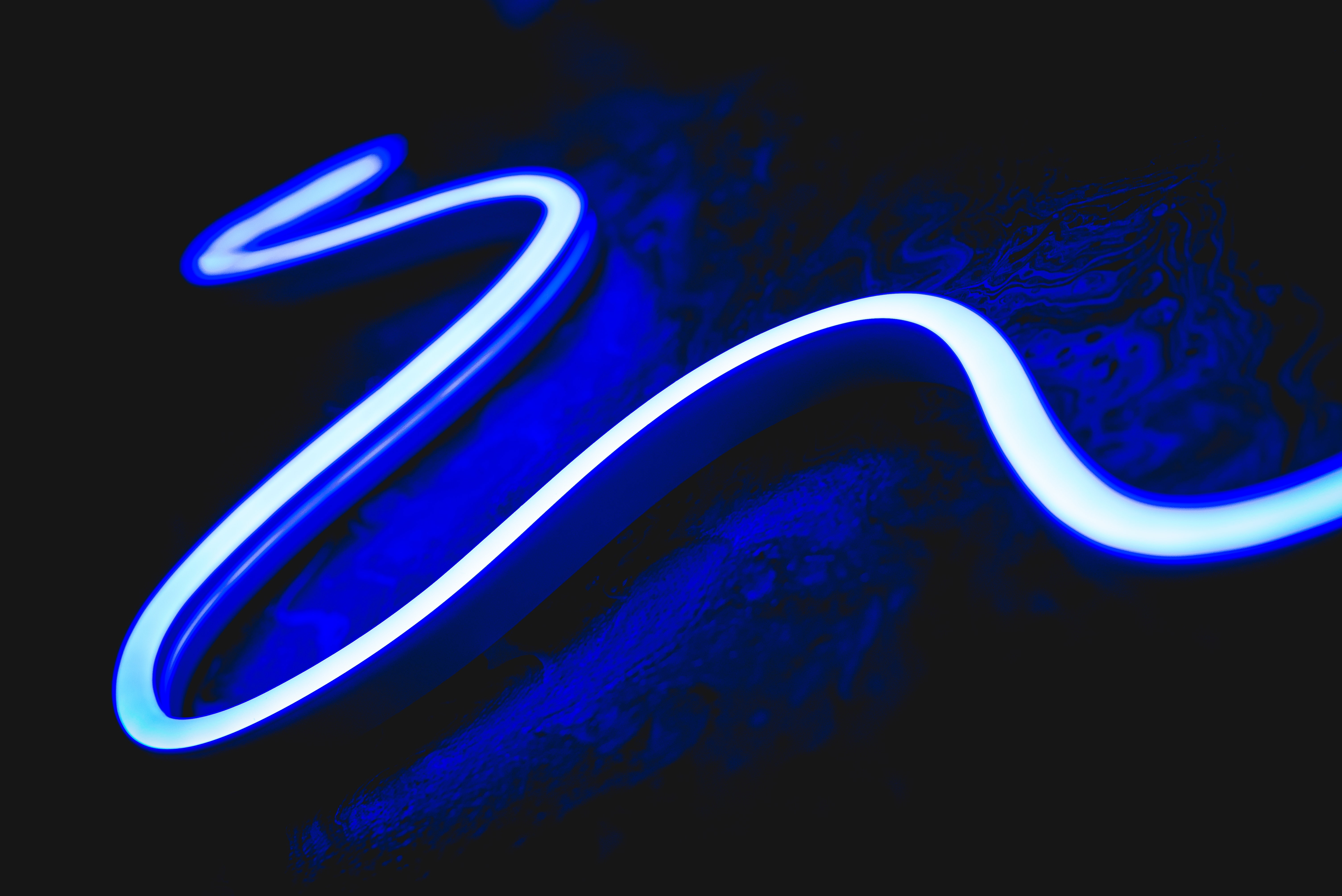 Aesthetic Neon Blue Wallpapers