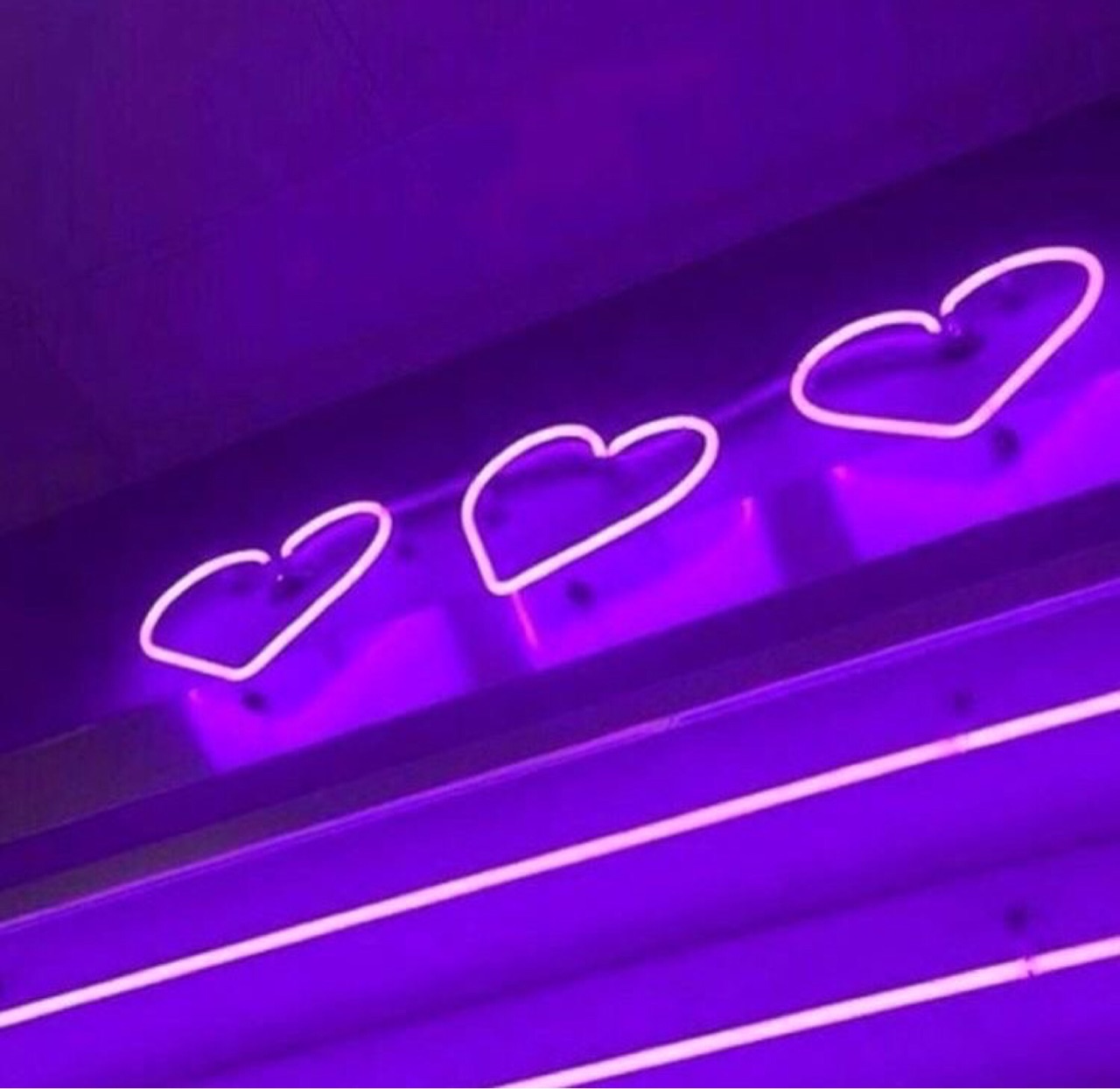 Aesthetic Neon Purple Wallpapers