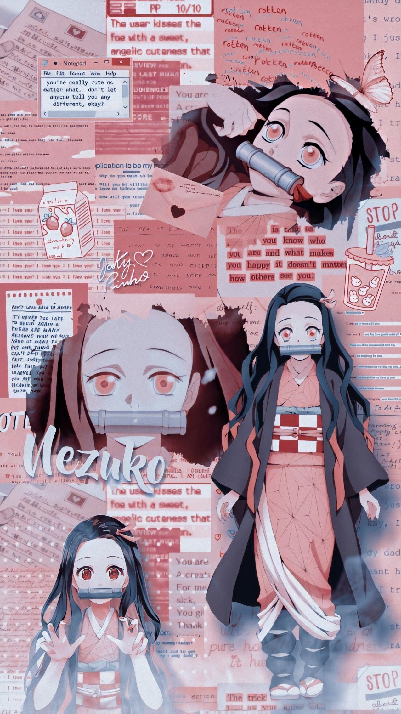 Aesthetic Nezuko Wallpapers