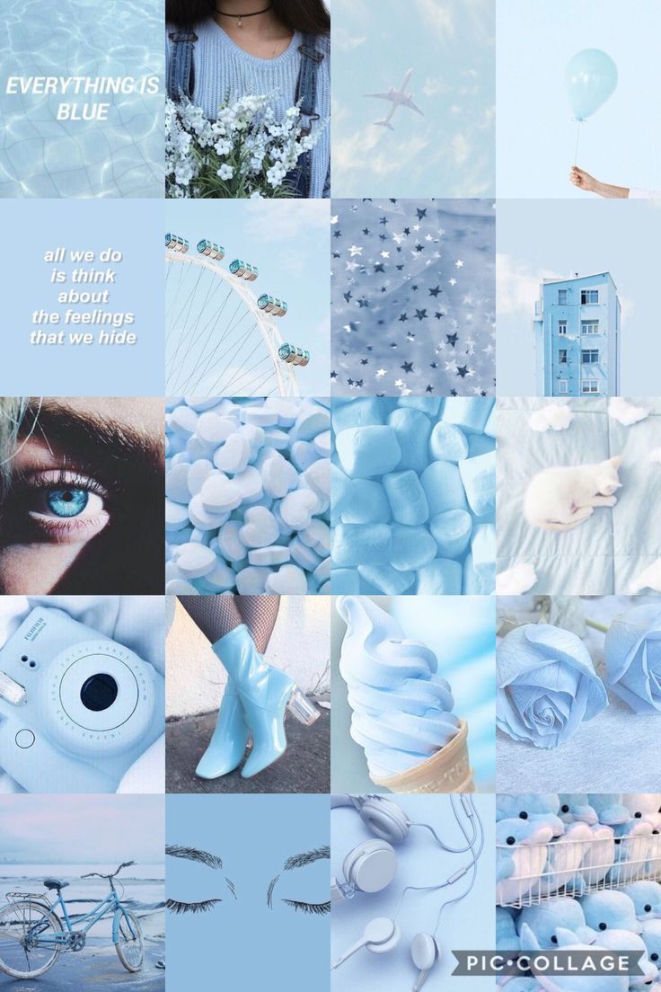 Aesthetic Pastel Blue Wallpapers