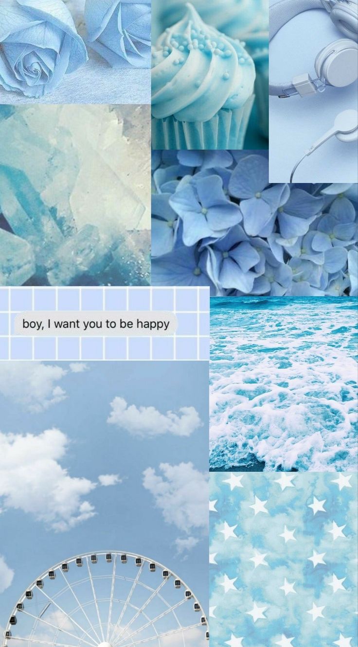 Aesthetic Pastel Blue Wallpapers